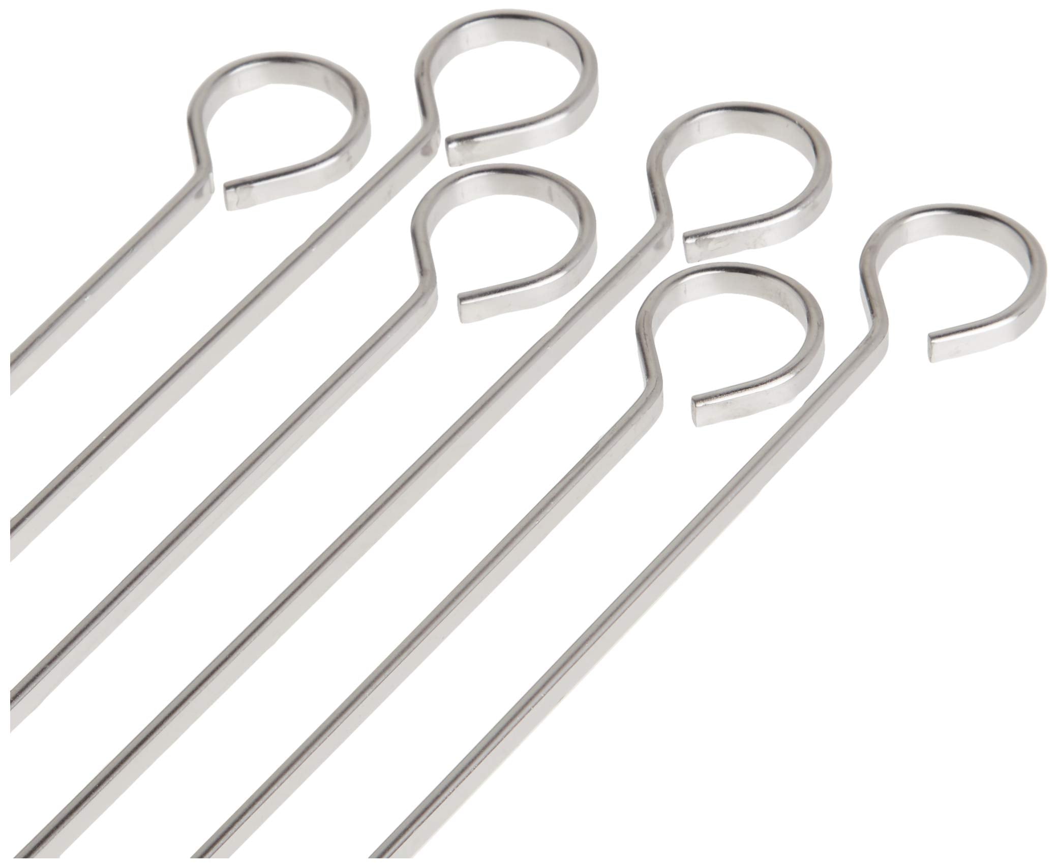 Norpro Stainless Steel 12-Inch Skewers  Set of 6