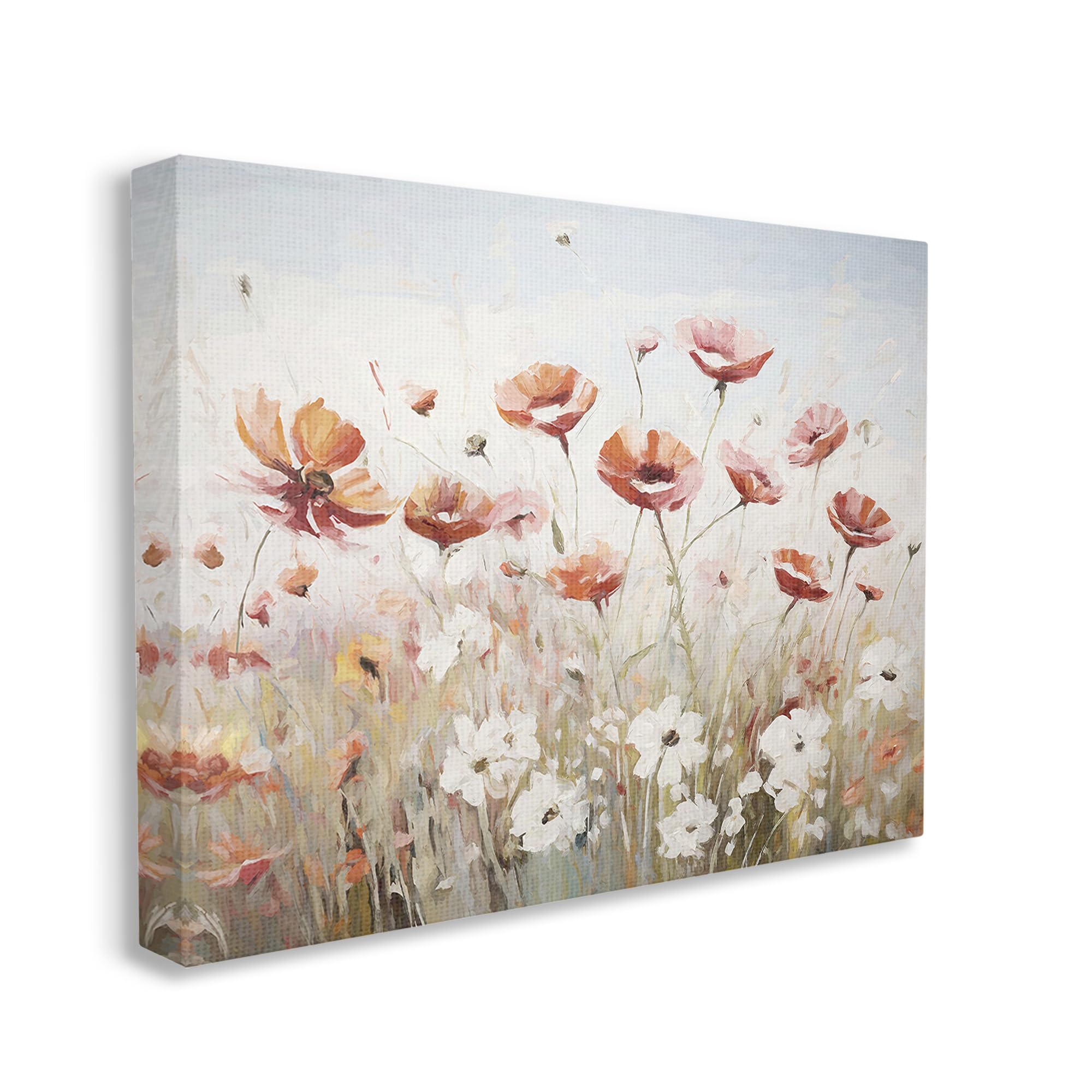 Stupell Industries Dynamic Poppy Meadow Canvas Wall Art By Ramona Murdock