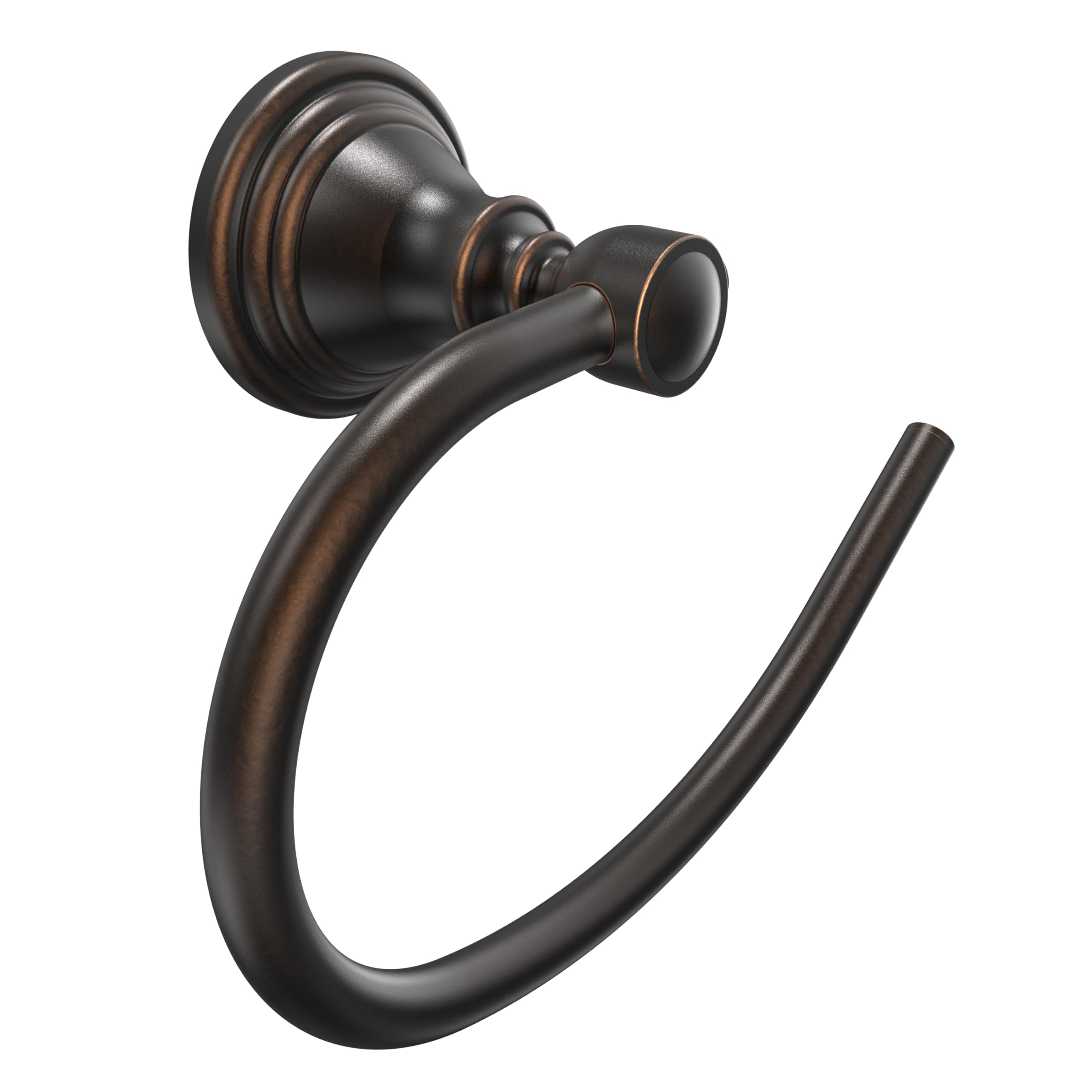 WZKALY Towel Ring, Stainless Steel Hand Towel Holder for Bathroom Wall Mount, Heavy Duty Towel Hanger for Kitchen, Bath, RV (Oil