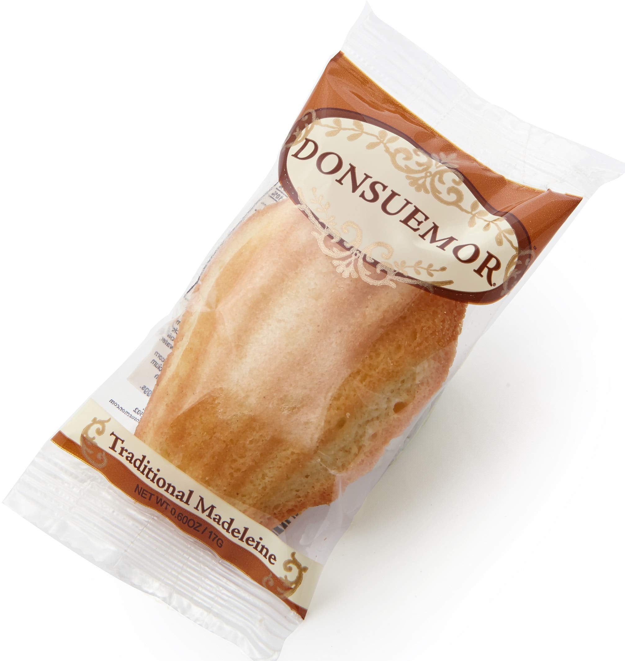 Donsuemor Traditional Madeleines, 50 pieces, Individually wrapped