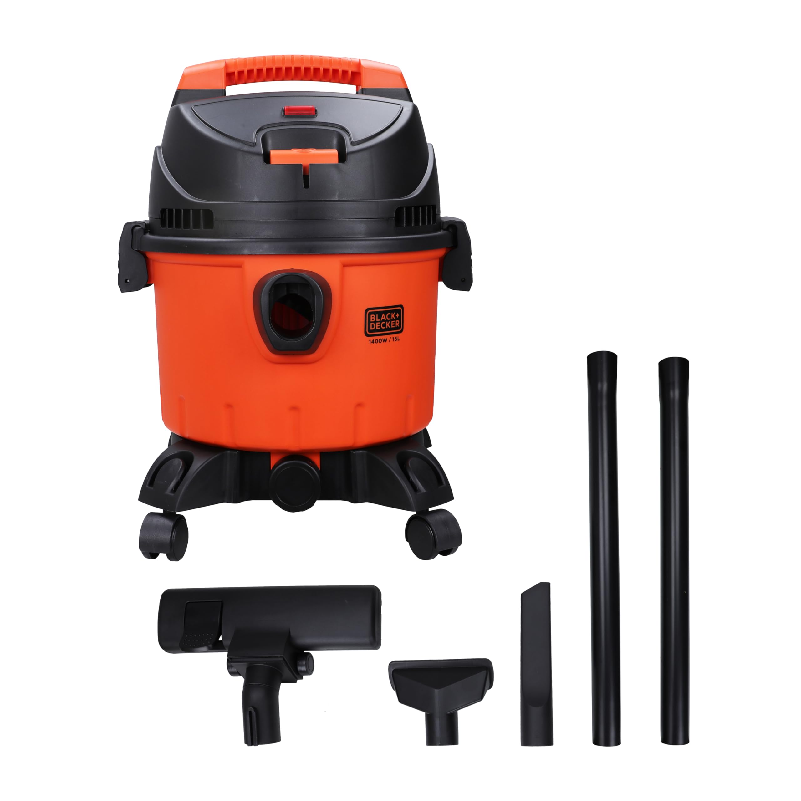 Black+Decker Wdbd15 15-Litre, 1400 Watt, 16 Kpa High Suction Wet And Dry Vacuum Cleaner And Blower With Hepa Filter And Reusable
