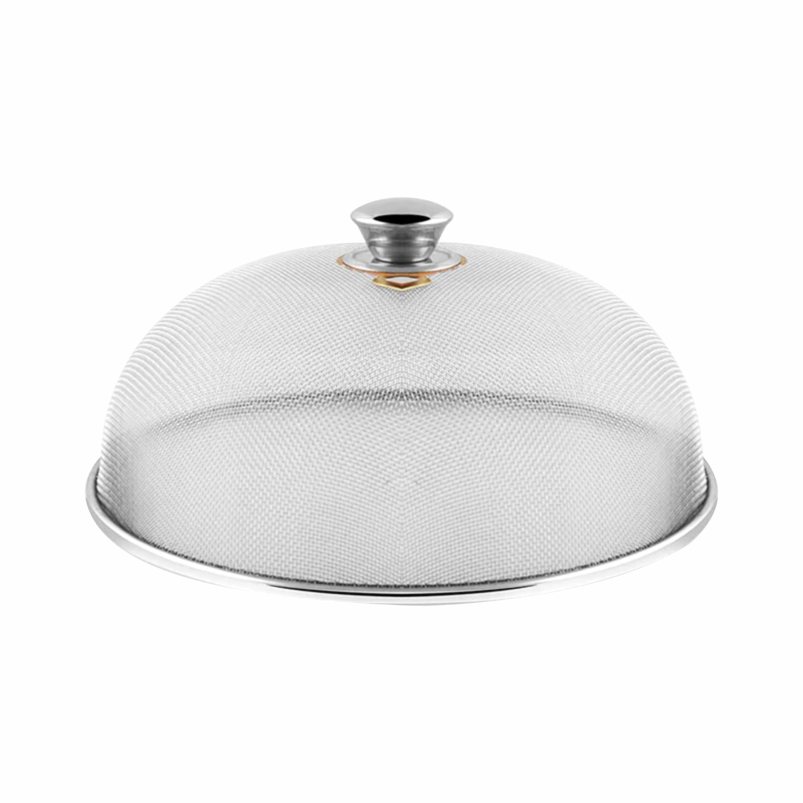 Prabha Stainless Steel Dish Cover | Keep Your Food Fresh And Stylish | Ideal For Home & Kitchen, Flies Mosquitoes Insect Proof D