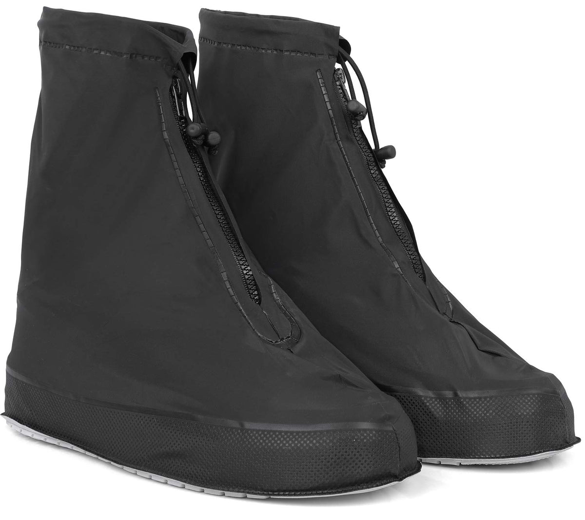 Rain Shoe Covers  Waterproof Shoe Covers For Men Women  Reusable Galoshes Overshoes (Black, Small)