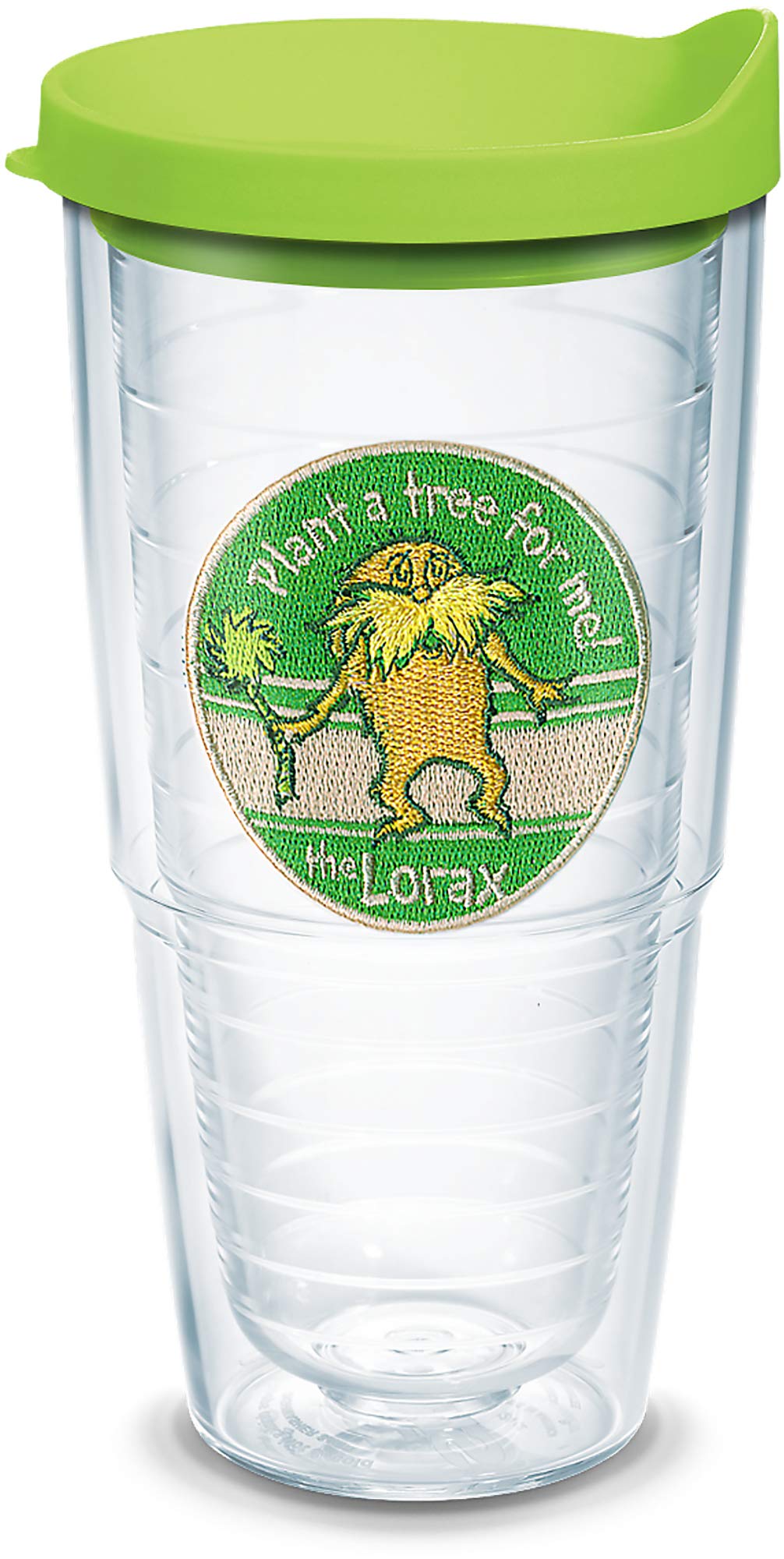 Tervis Dr. Seuss - Lorax Made In Usa Double Walled Insulated Tumbler Travel Cup Keeps Drinks Cold & Hot, 24Oz, Plant A Tree