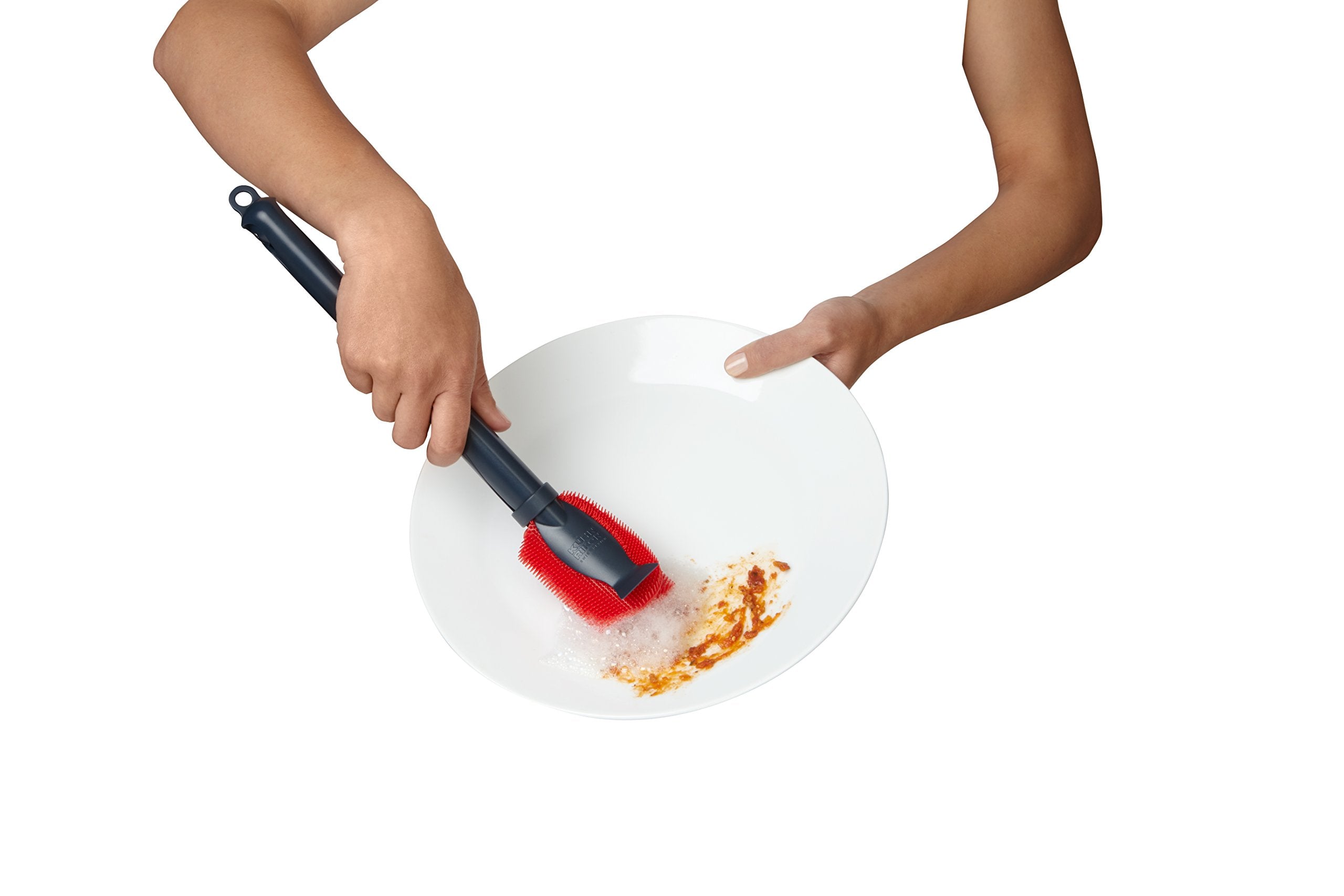 Kuhn Rikon Brush, 1, Red Scrubber