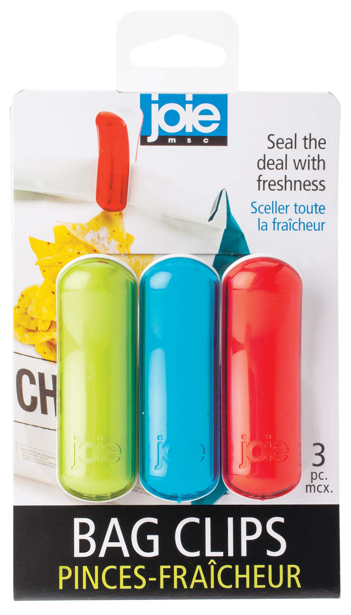 BAG CLIPS 3PC (Pack of 1)