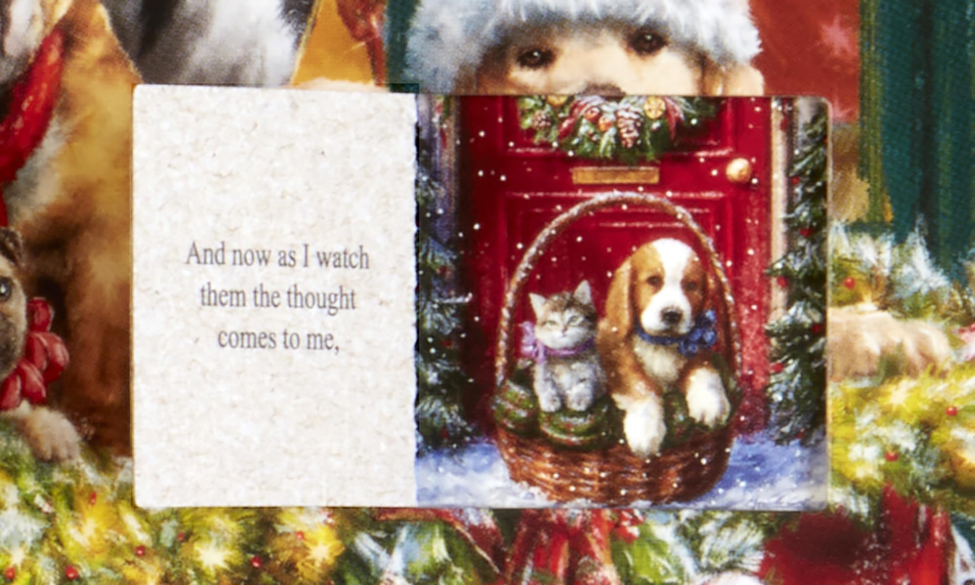 Vermont Christmas Company Doggone Christmas Advent Calendar (Countdown to Christmas) with A Puppies Christmas Poem