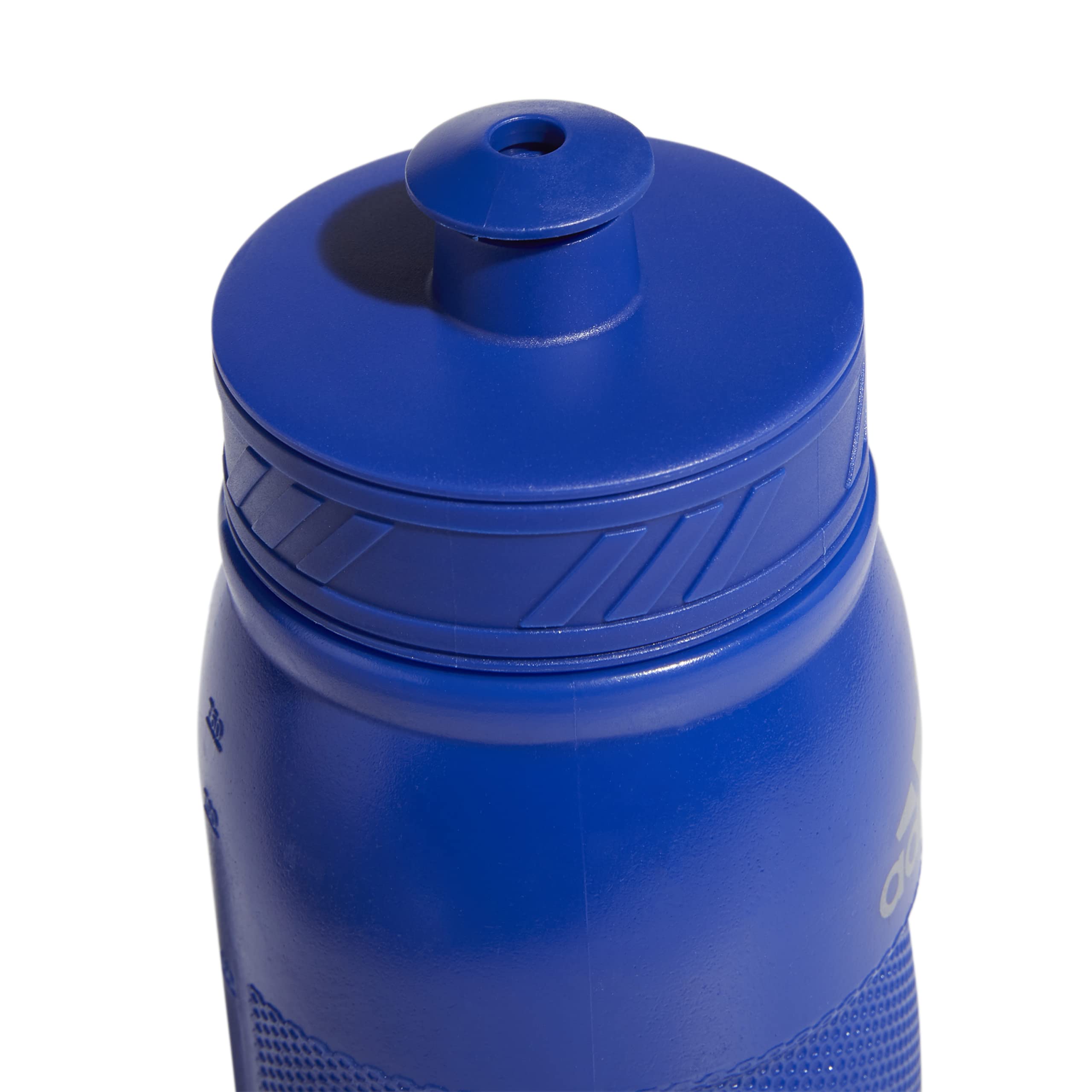 Adidas 750 Ml (28 Oz) Stadium Refillable Plastic Sport Water Bottle, Bold Blue/Silver Metallic, One Size