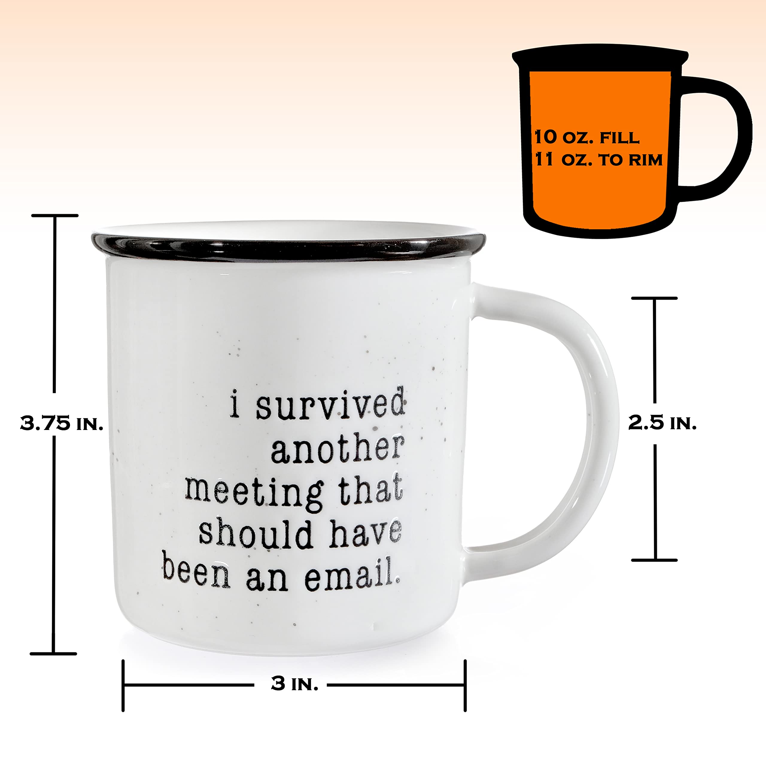 I Survived Another Meeting That Should Have Been An Email Mug 11 Ounce  I Survived A Meeting Mug Funny Coffee Mug I Survived Another Meeting Funny Mug I Survived Mug Coffee Mug Survived Meeting Cup