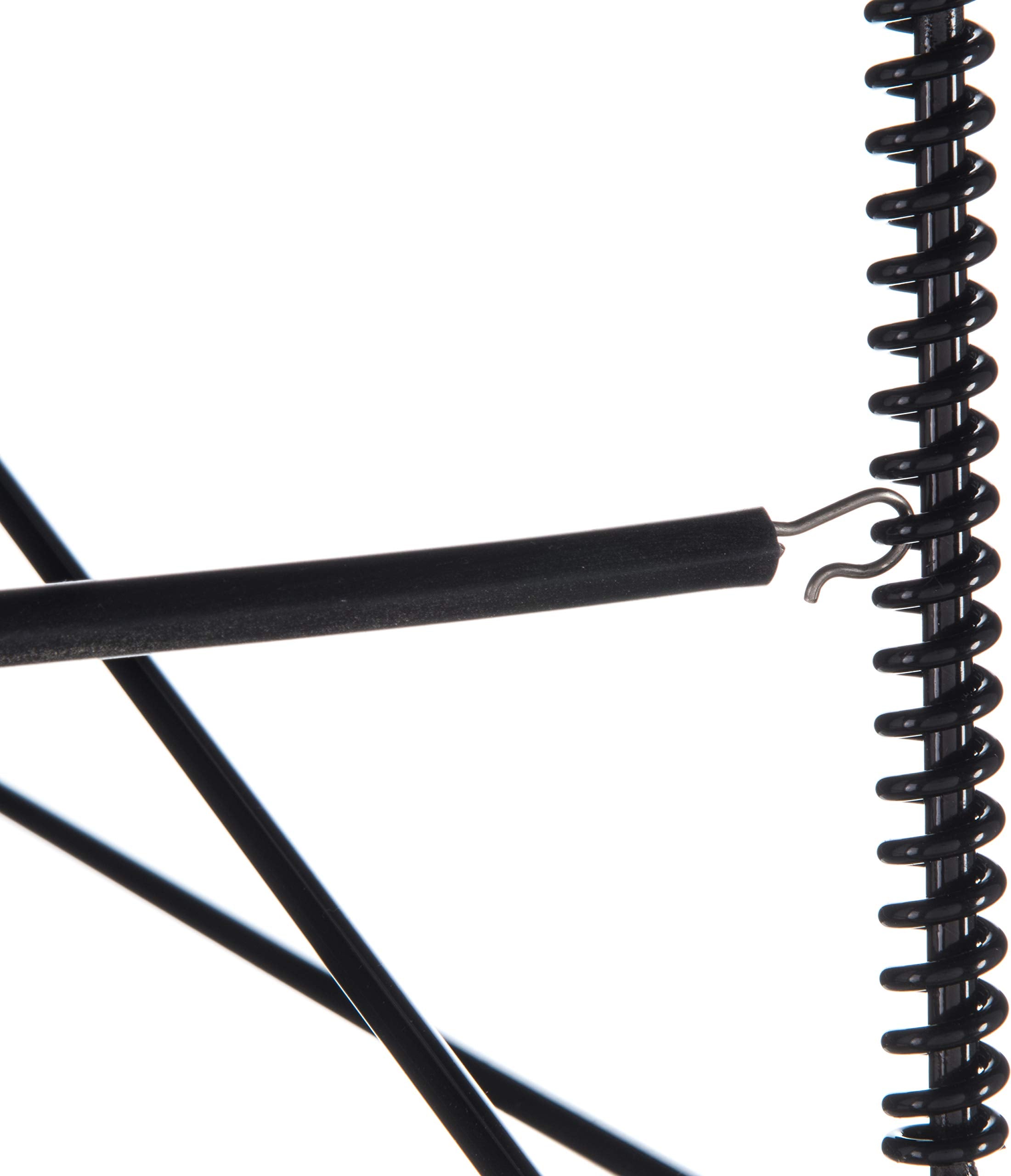 San Jamar Wireworks Cup And Lid Dispenser Fits 8 - 44 Oz. Cups, 4 Tiers With Suction Cup Feet For Restaurants, Fast Food, And Ki