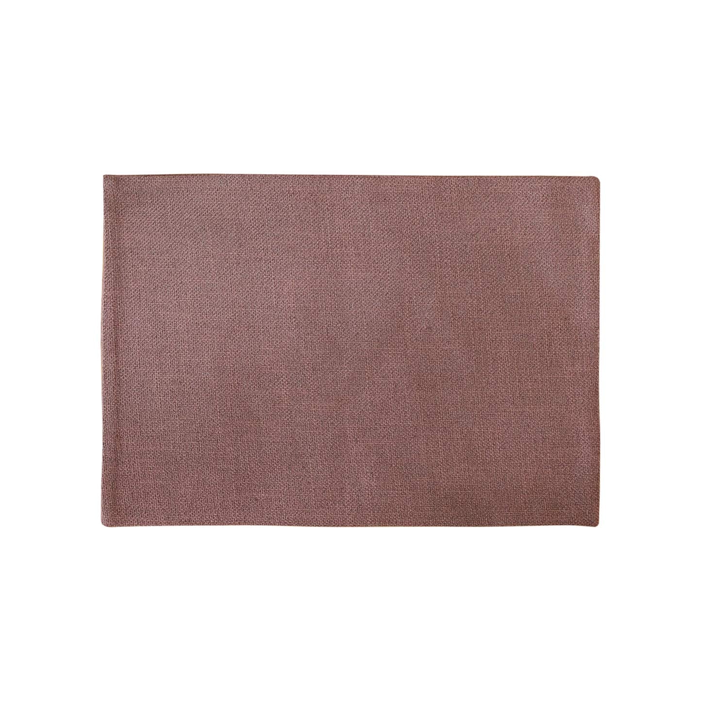 Natus Weaver 4 Piece Soft Handmade Faux Linen Place Mats Heat Resistant Dining Table Place Mats Kitchen Table Mats 12 X 18 Coffe