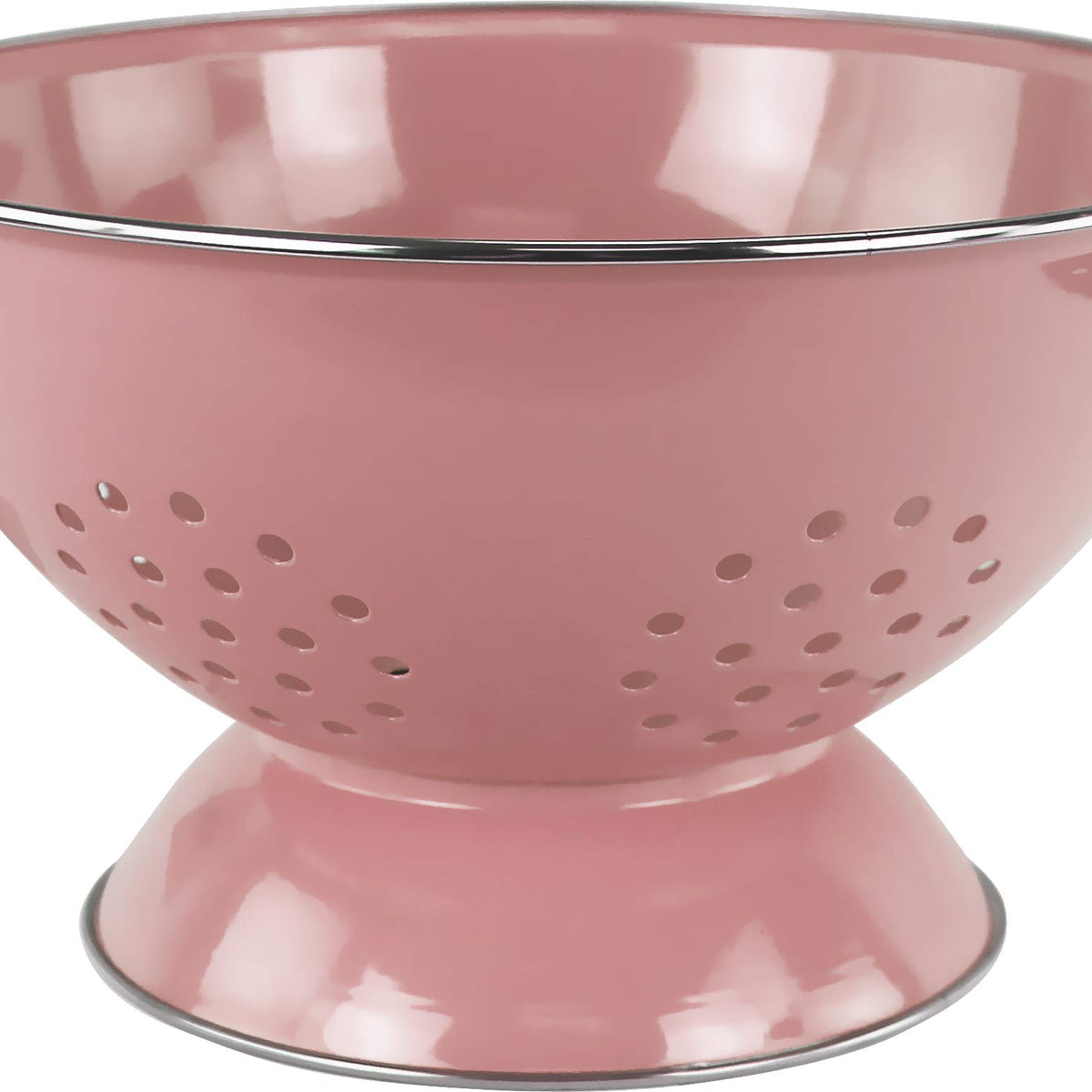 Reston Lloyd Enamel Steel Colander & Vegetable Strainer, 5 Quart/ 160O ...