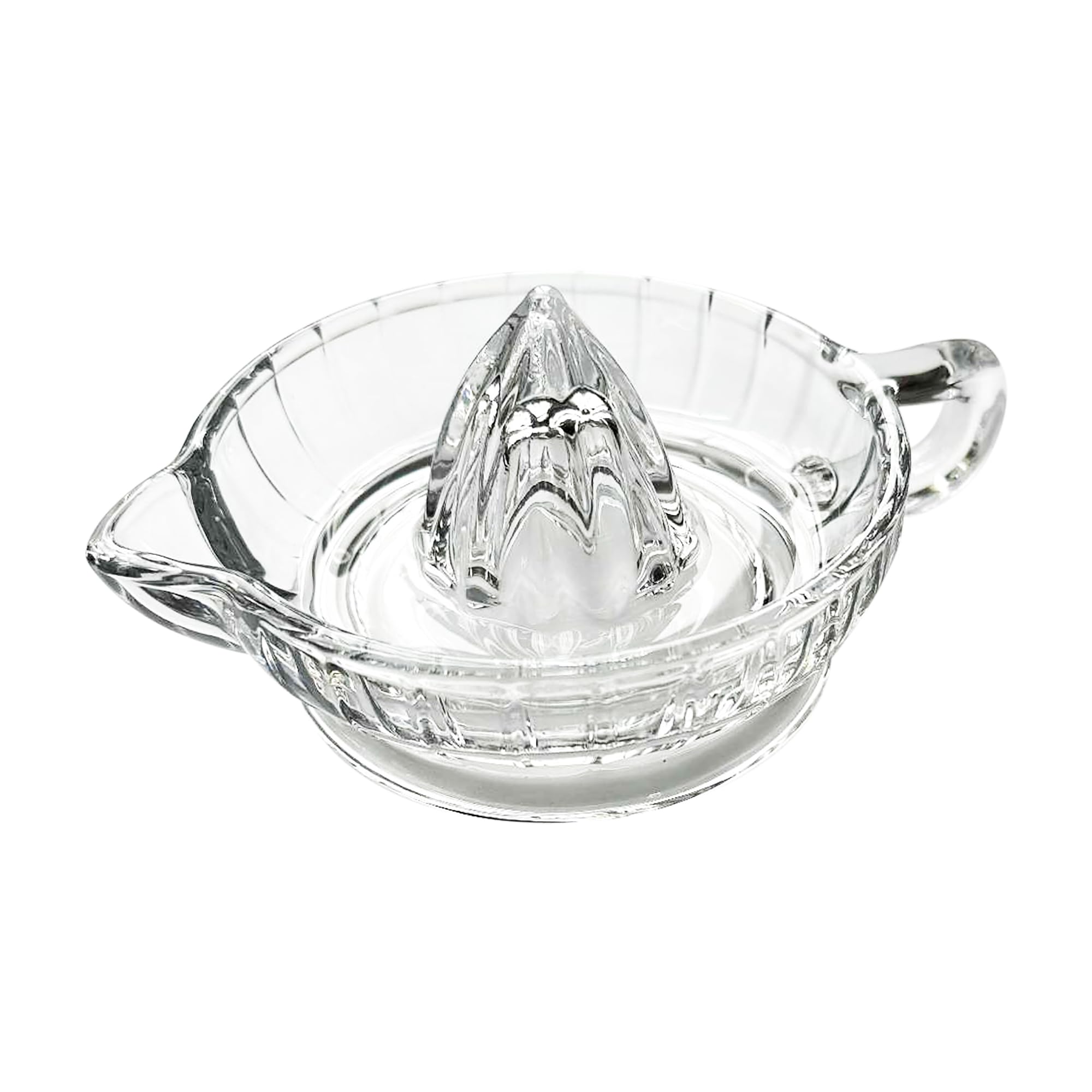 Fox Run Glass Manual Heavyweight Juicer For Standard Small-to-Medium Lemons, Limes, Oranges and More