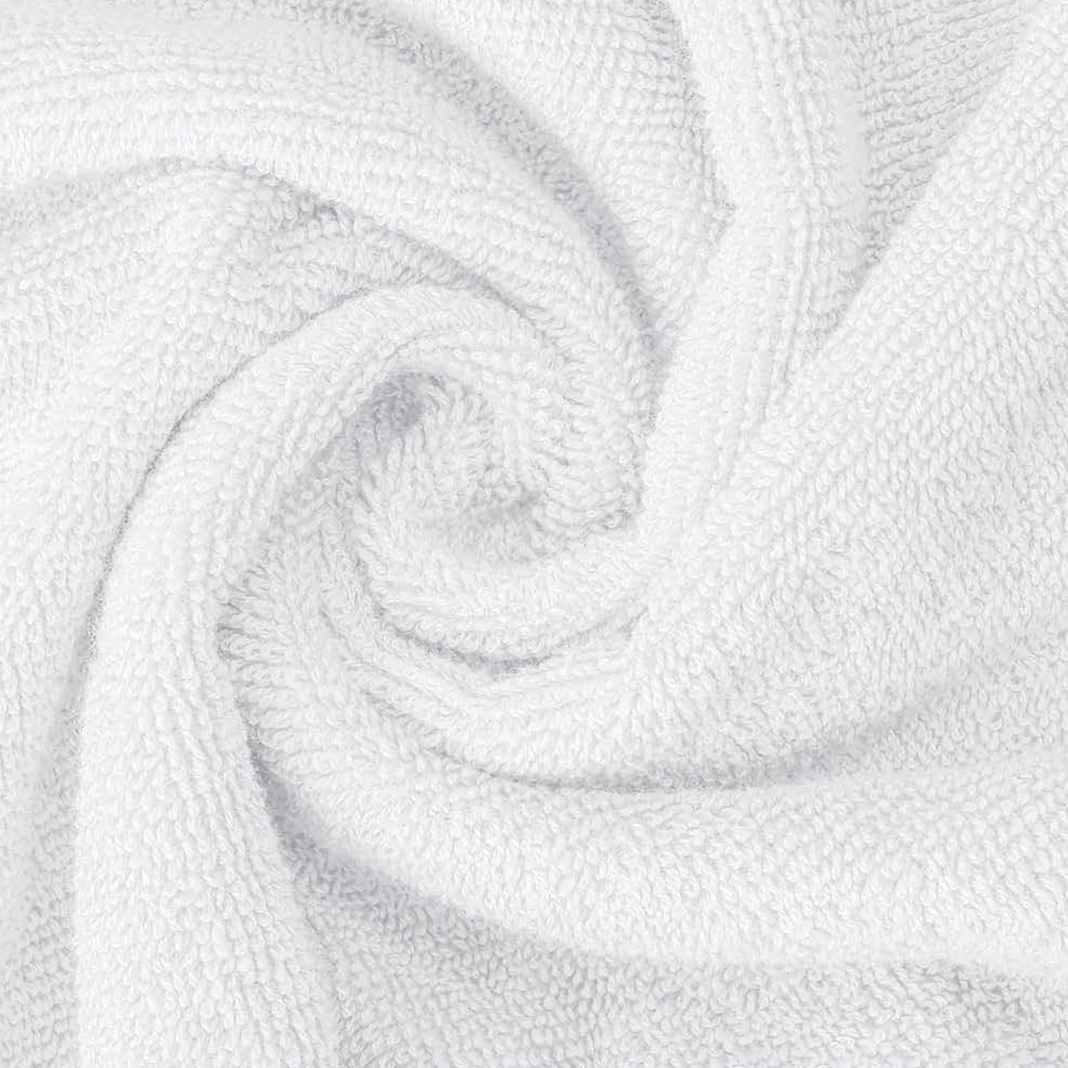Oakias 600 Gsm Bath Sheets 2 Pack White 35X70 Bath Towels - 100% Ring Spun Cotton Soft Extra Large Bathroom Towels - Highly Abso