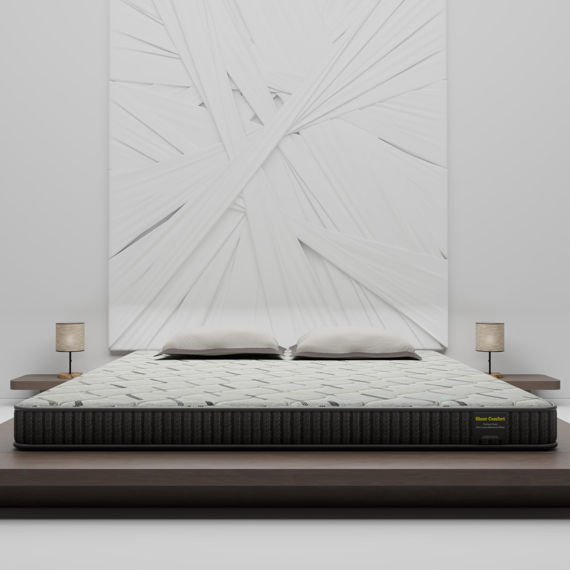 Sheer Comfort Duo Flexi Comfort Mattress| Flippable and Semi Soft and Firm Comfort | 5 inch Single Mattress(72inch x 36inch) 10 