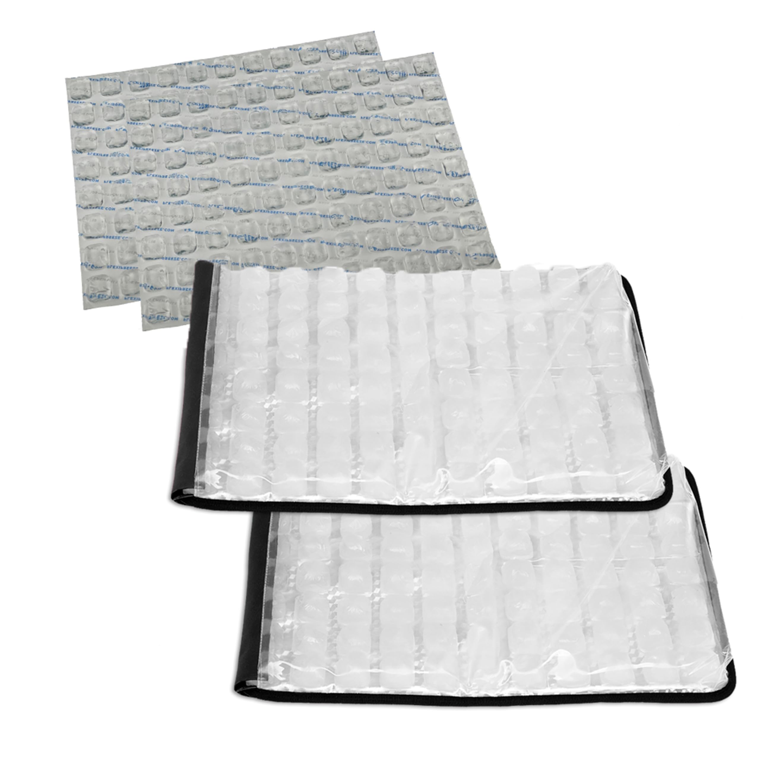 FlexiFreeze Party Mat Chiller - Food Cooling Buffet Cooler for Cold Serving Blue (19 x 15)