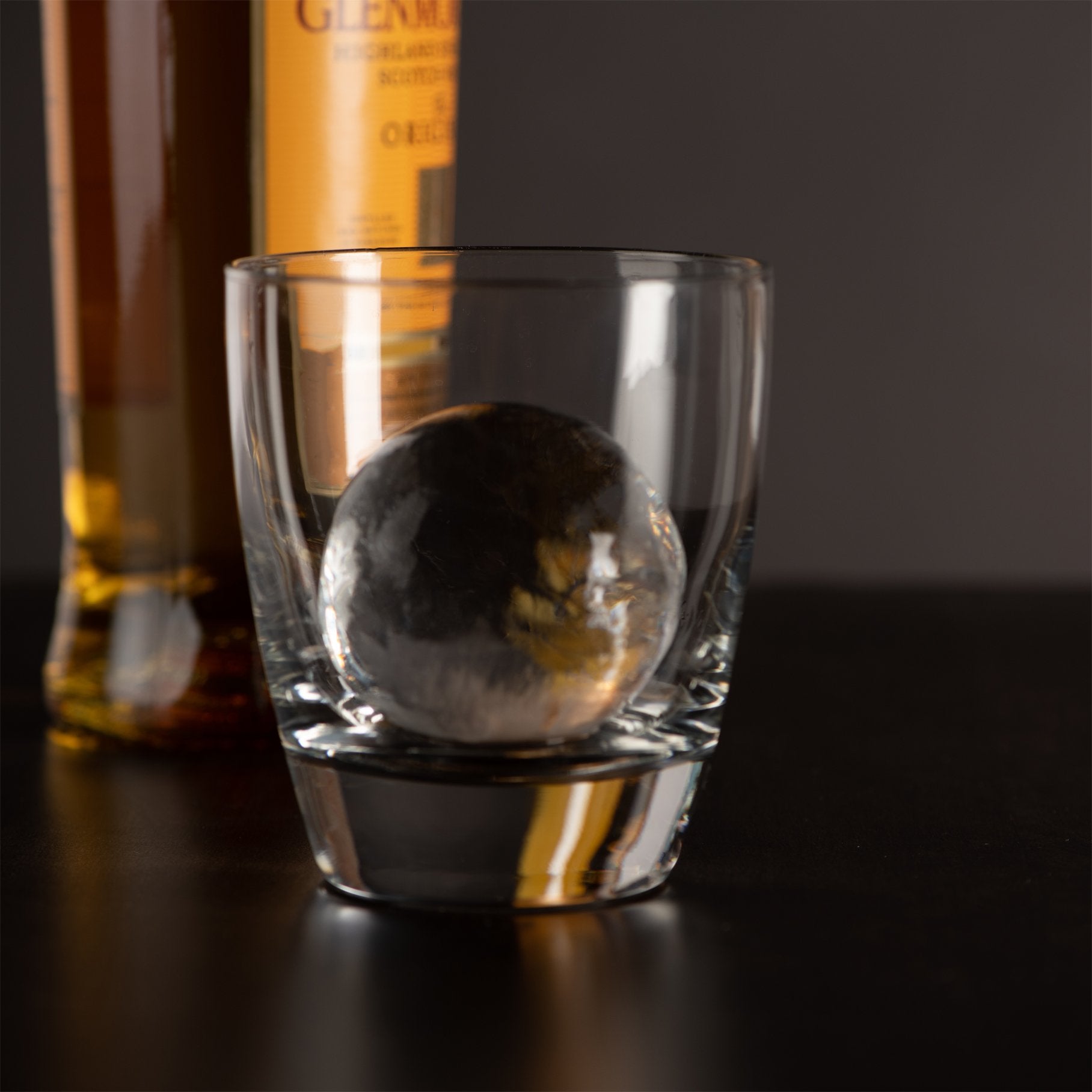 Better Kitchen Products Crystal-Clear Ice Ball Maker, 2-Cavity Mold, Large Ice Sphere Trays, Jumbo 2.4 Inch Ice Balls