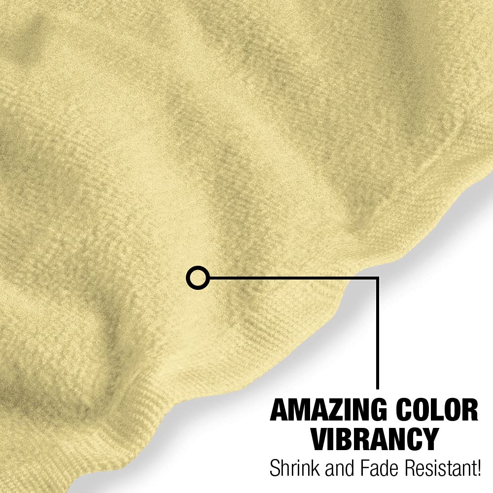 Logovision Harry Potter Drawn Hufflepuff Crest Officially Licensed Beach Towel 30'' X 60''