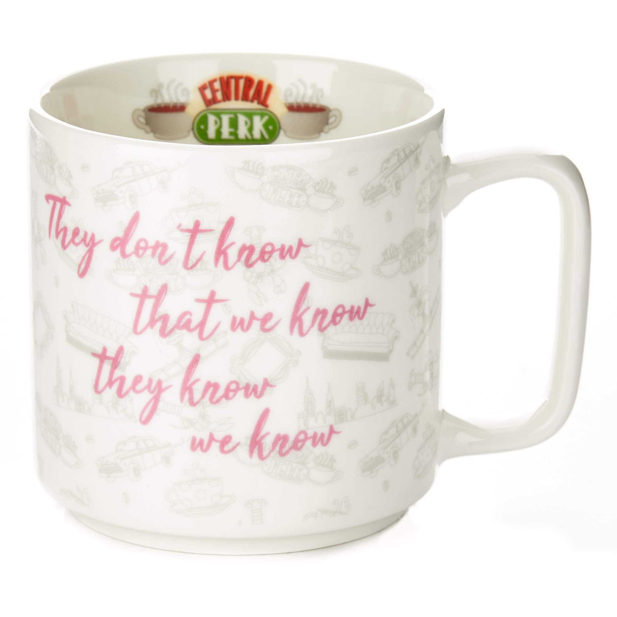 Friends Phoebe Slogan Coffee Mug - They Don'T Know,300 Ml