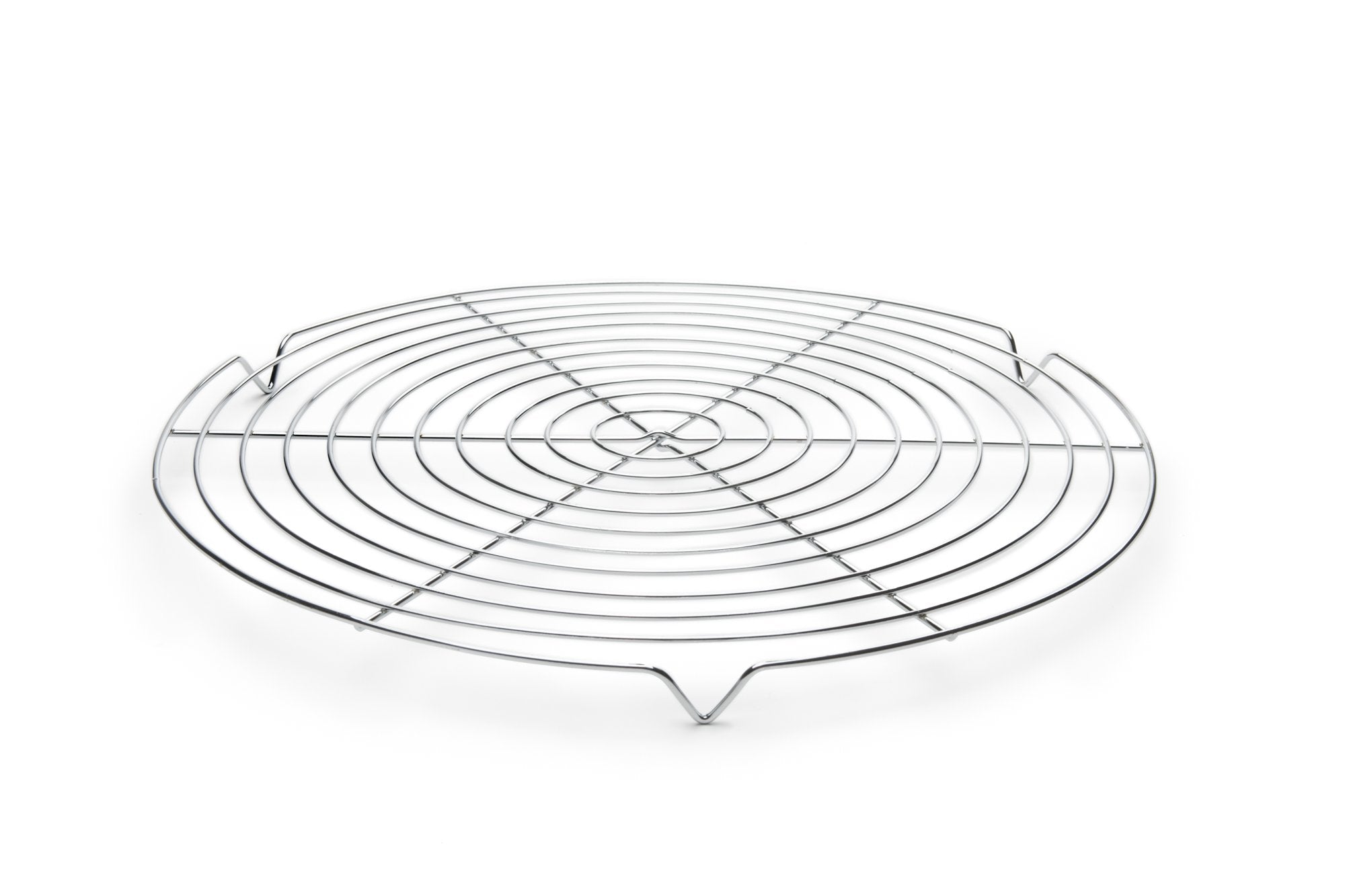 Fox Run Round Cooling Rack, Iron/Chrome, 13-Inch