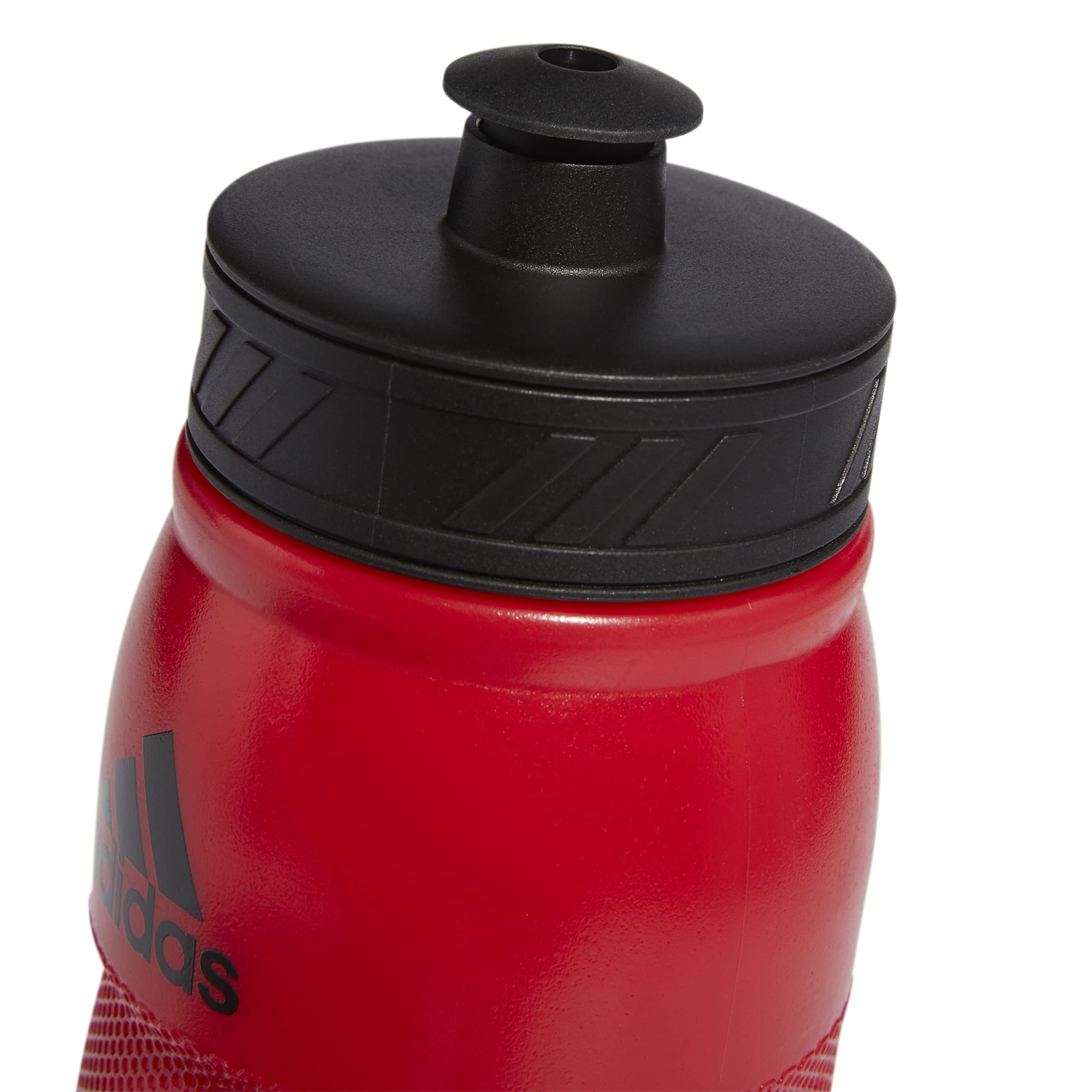 adidas 750 Ml (28 Oz) Stadium Refillable Plastic Sport Water Bottle  Scarlet Red/Black  One Size