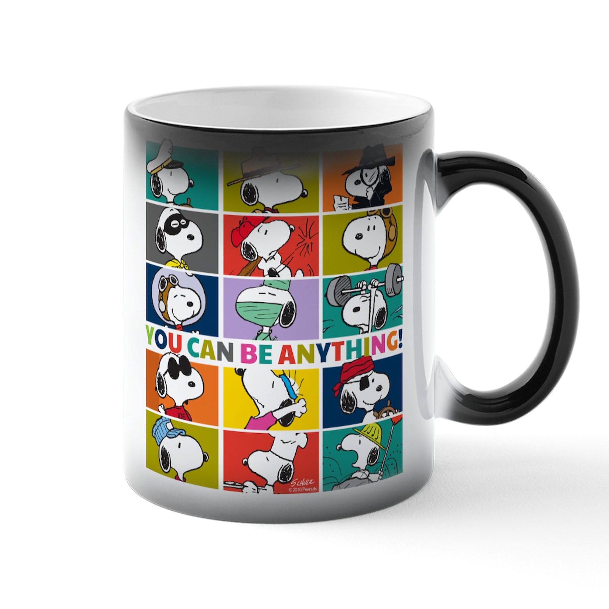Cafepress Snoopy You Can Be Anything Ceramic Magic Mug Coffee, Tea Cup 11 Oz