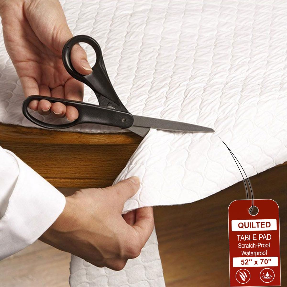 Laminet Quilted Table Pad Backing - Cuts To Any Size And Shape - 52 X 70