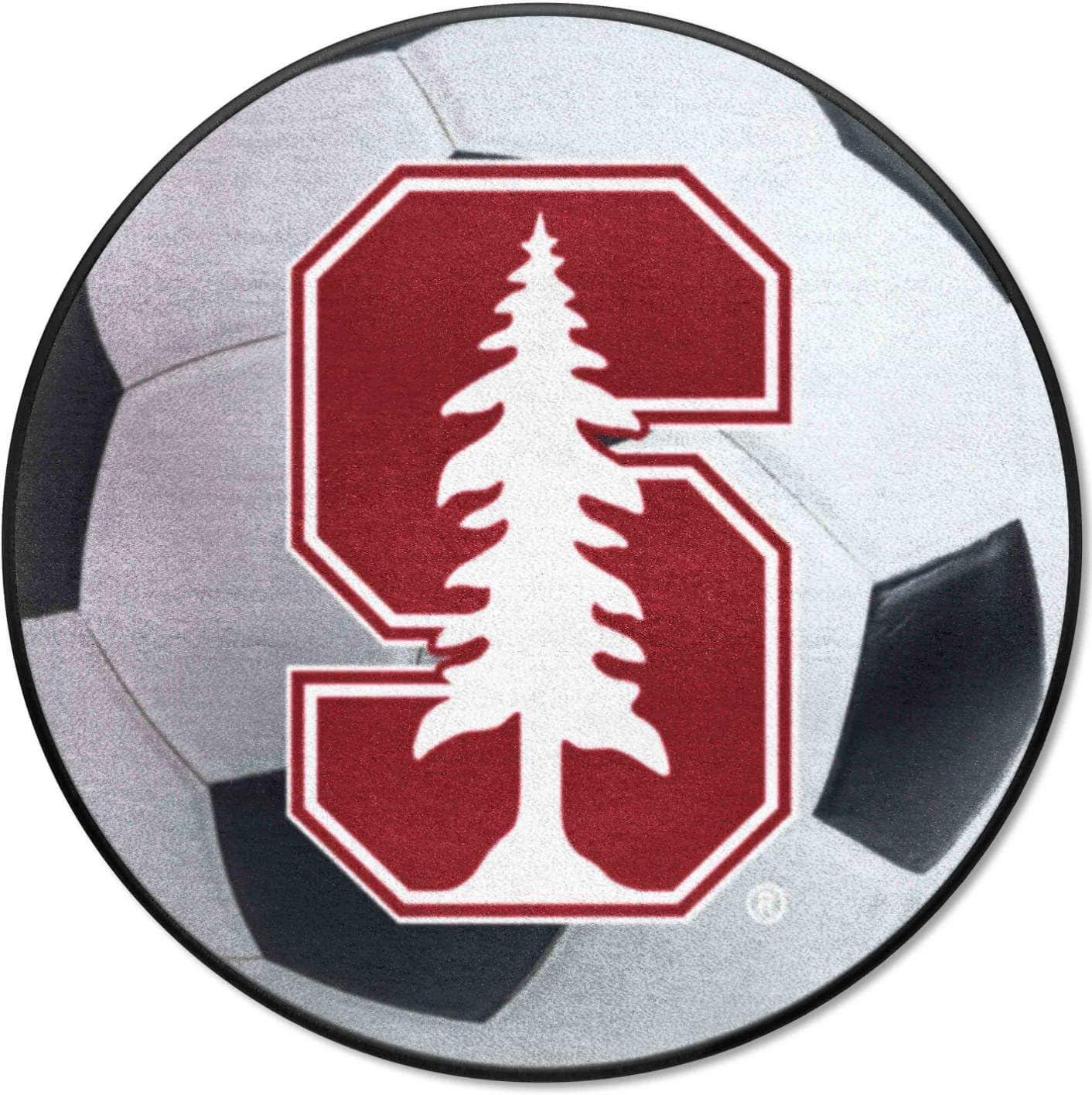 Fanmats Stanford Cardinals Soccer Ball-Shaped Mats