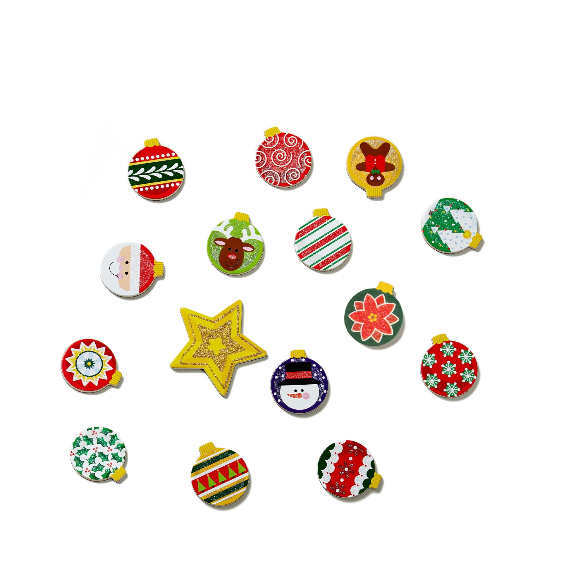 Melissa & Doug 13571 Countdown to Christmas Wooden Advent Calendar