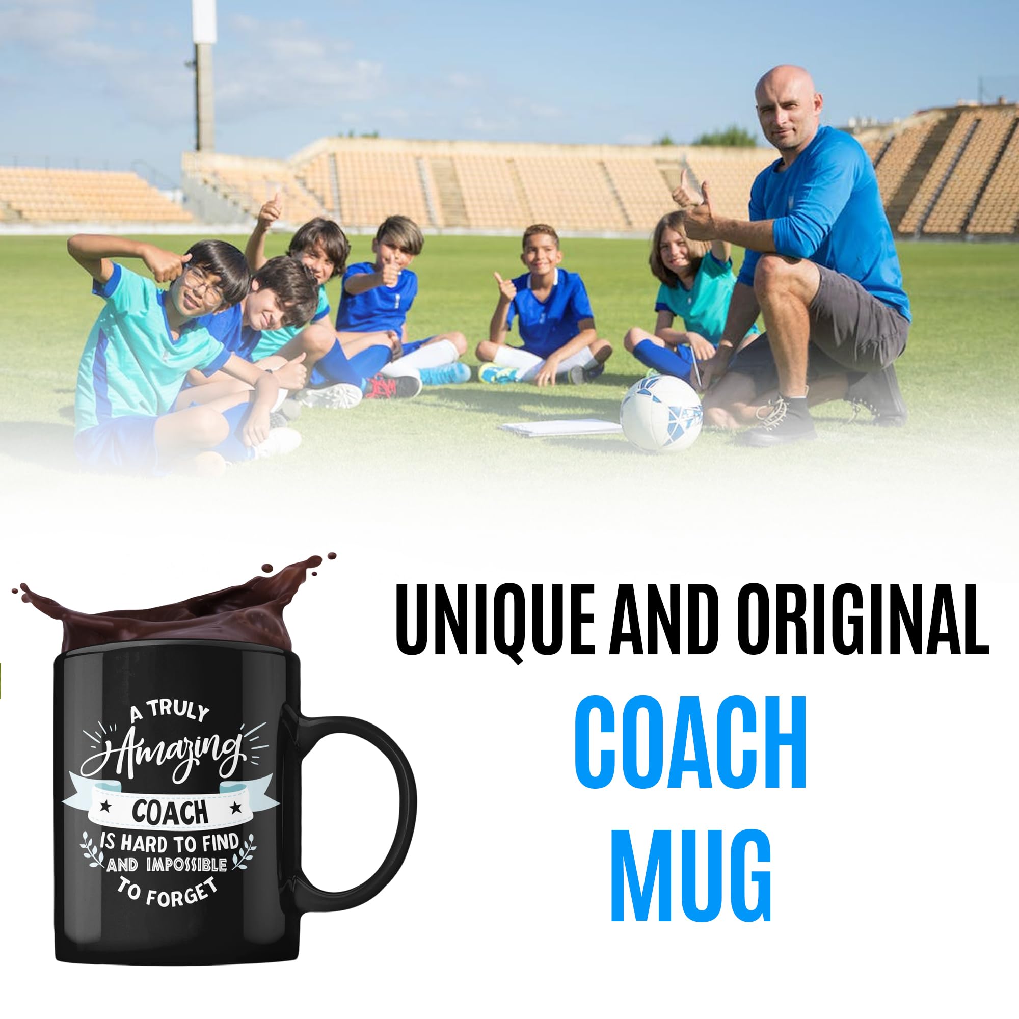Thank You Gift For Coach - Awesome Appreciation Gift Mug For Men Or Women For Any Occasion: Birthday, Retirement, End Of Season
