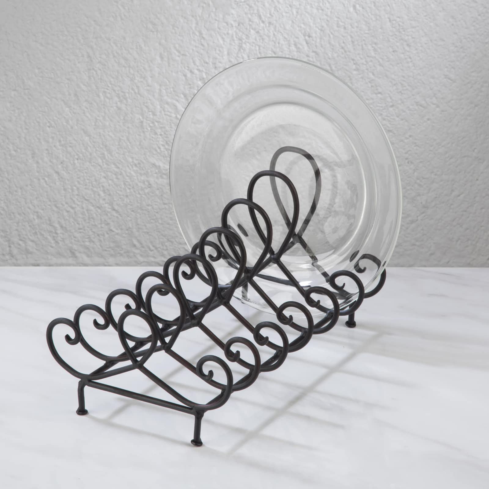 Tripar Baldwin 6 Place Metal Plate Stand & Plate Holder