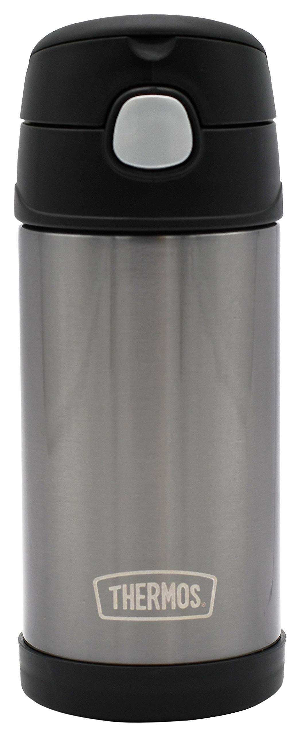 Thermos Funtainer 12 Ounce Bottle, Charcoal