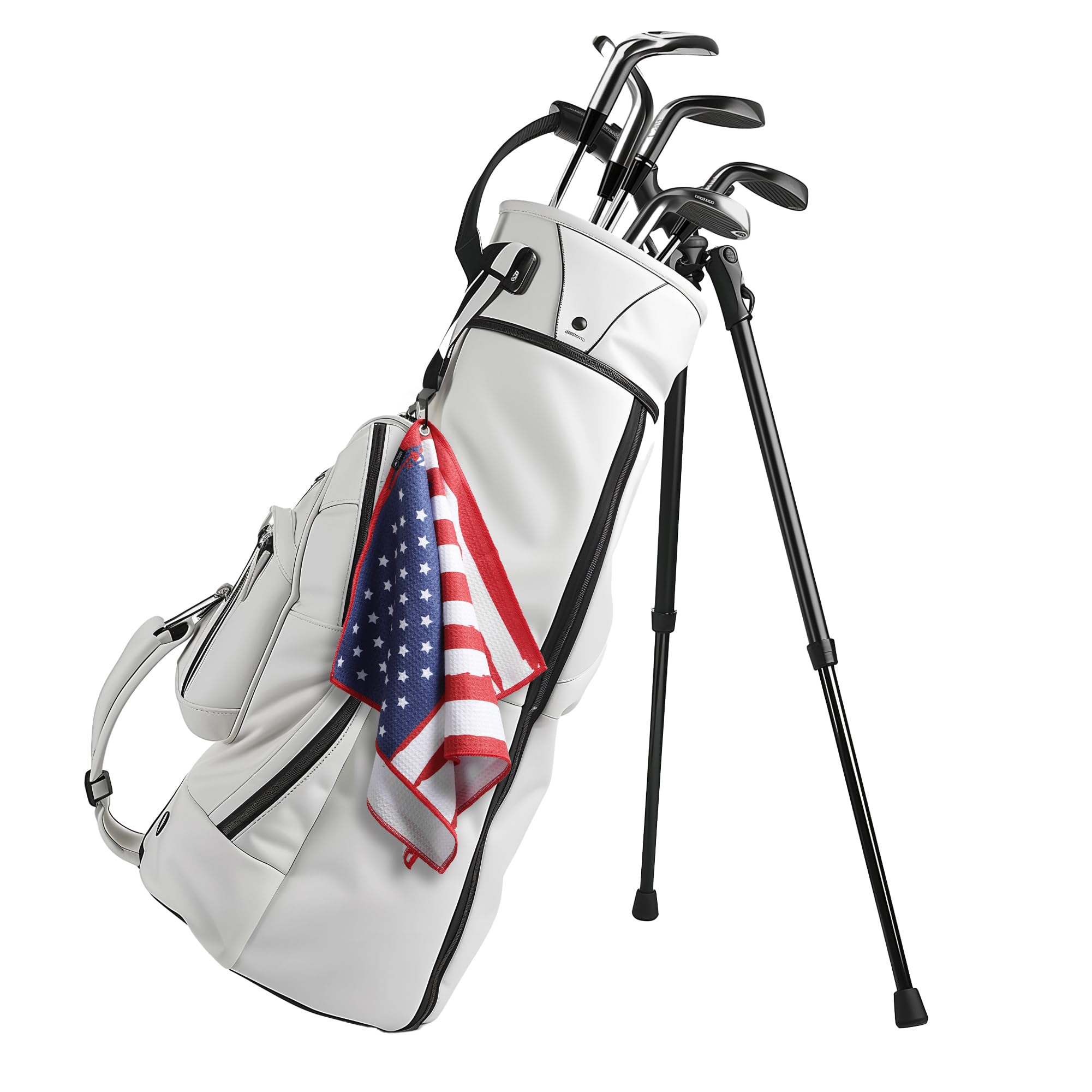 Tough Outdoors 15 x 25  Golf Towel - Bags for Men & Women - Microfiber Golf Club Towel with Clip