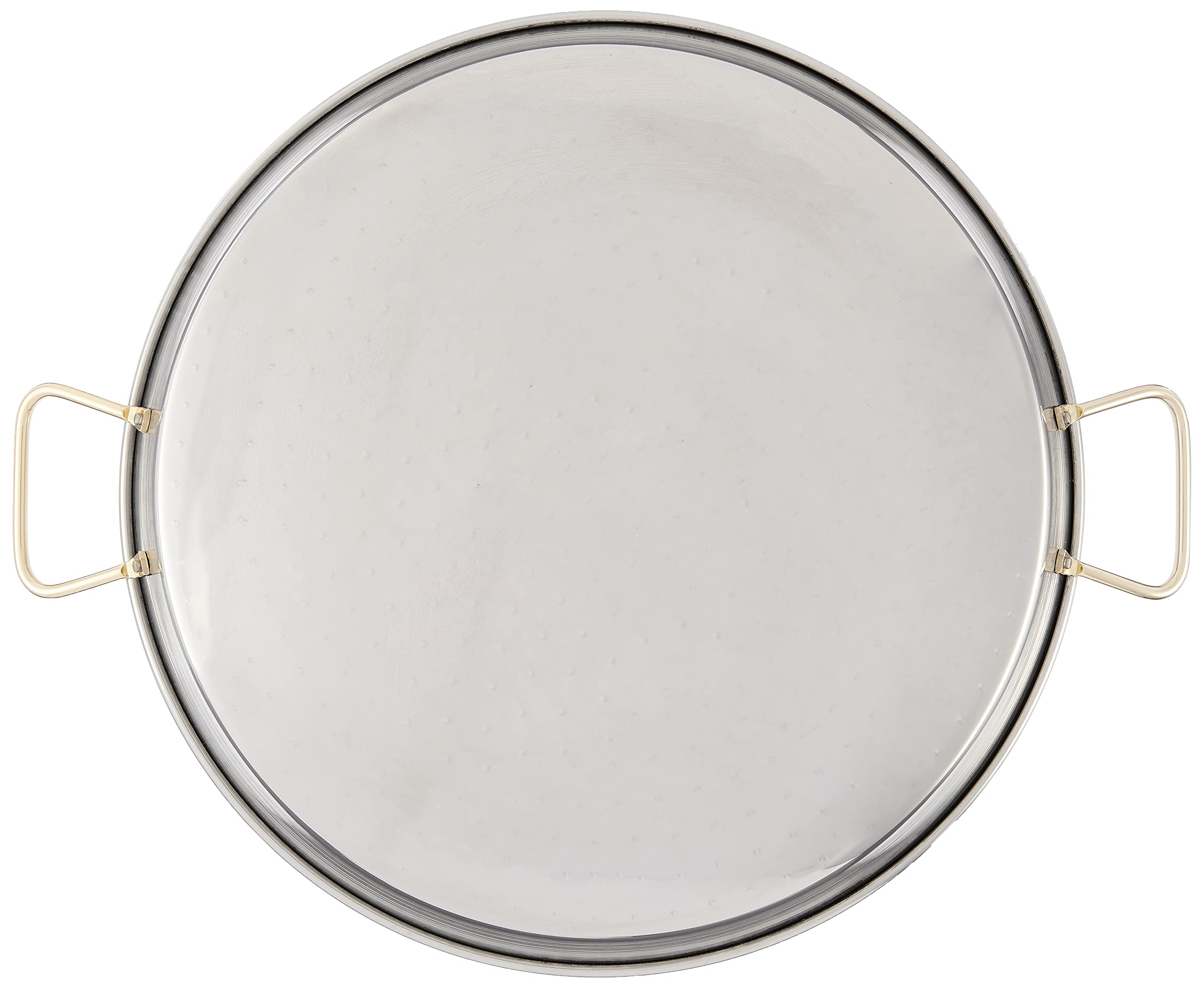 Garcima 18-Inch Stainless Steel Paella Pan, 46 cm, Silver, Model SS-18GLD