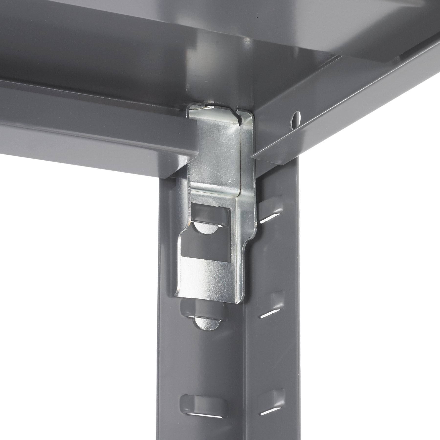 Safco Products 6266 Commercial Shelf Kit 36'' W X 18'' D X 72'' H With 5 Shelves, Gray