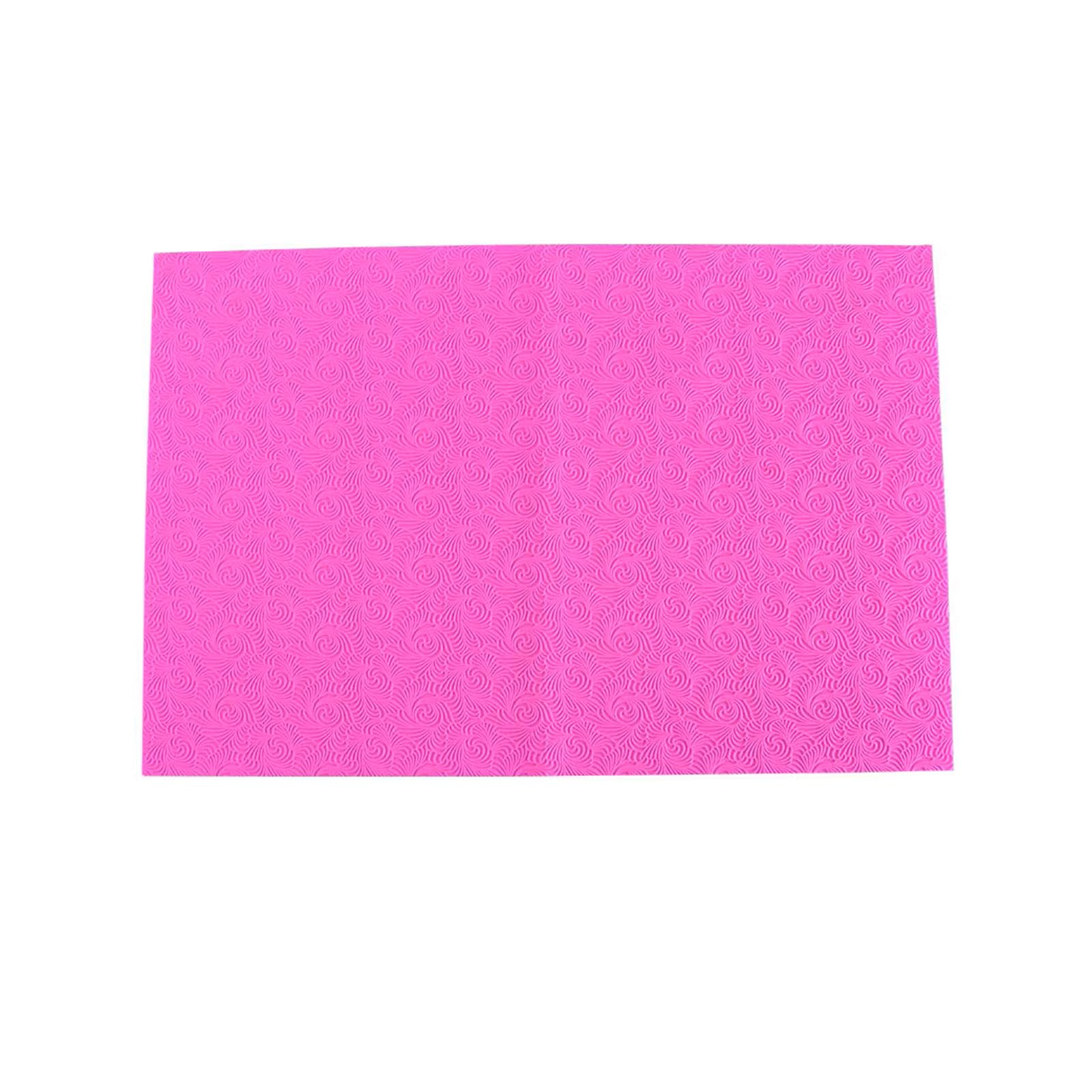 GROWTAIL Cake Fondant Impression Mat, Impression Lace Mold Fondant Cake Decorarting ToolsSpring Bloom/Spiricle/Crocodile Alliga