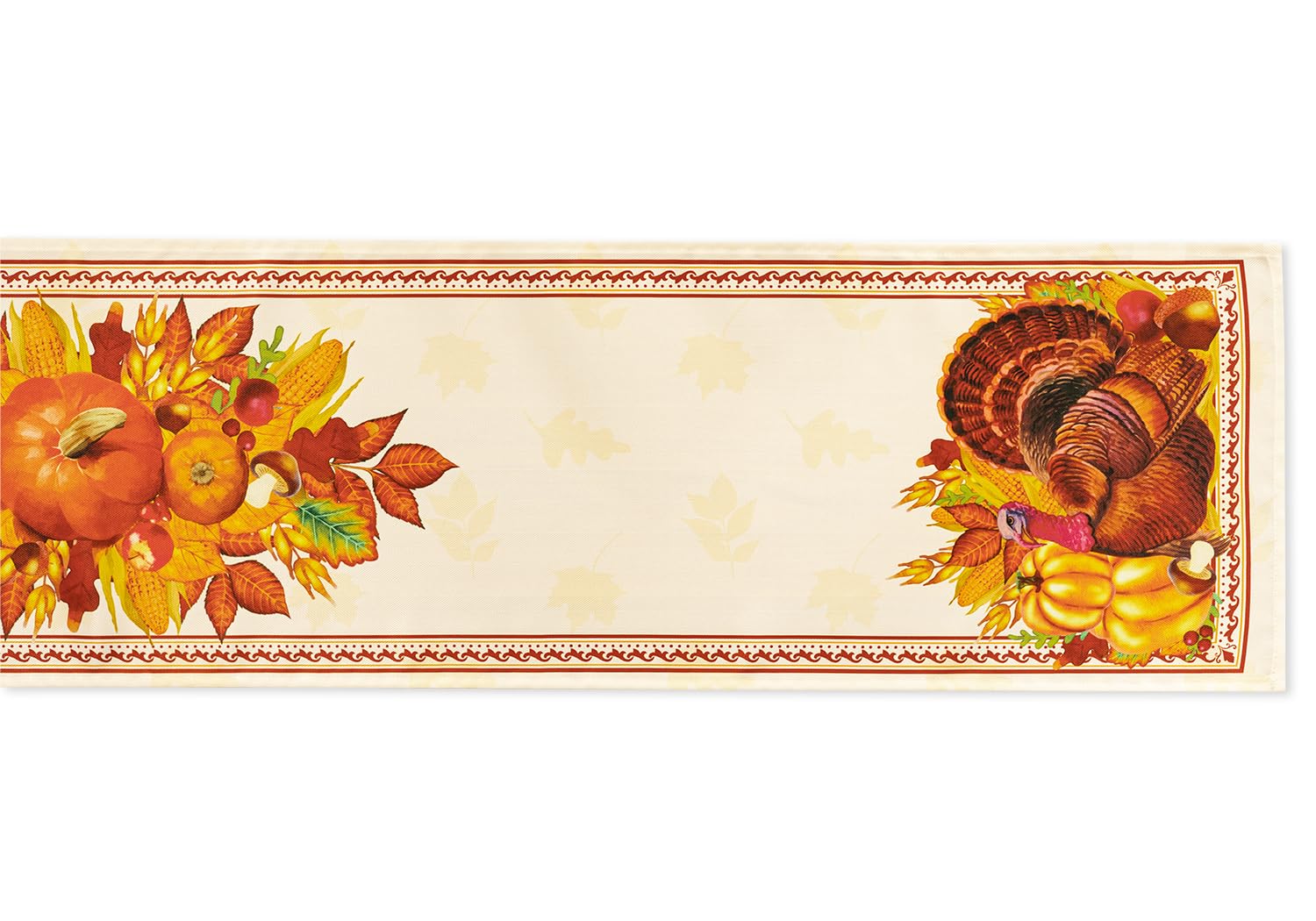 YiHomer Fall Thanksgiving Tabletop Collection for Kitchen Dining Decoration Parties Harvest, Harvest Party, Table Runner, 14 x 1