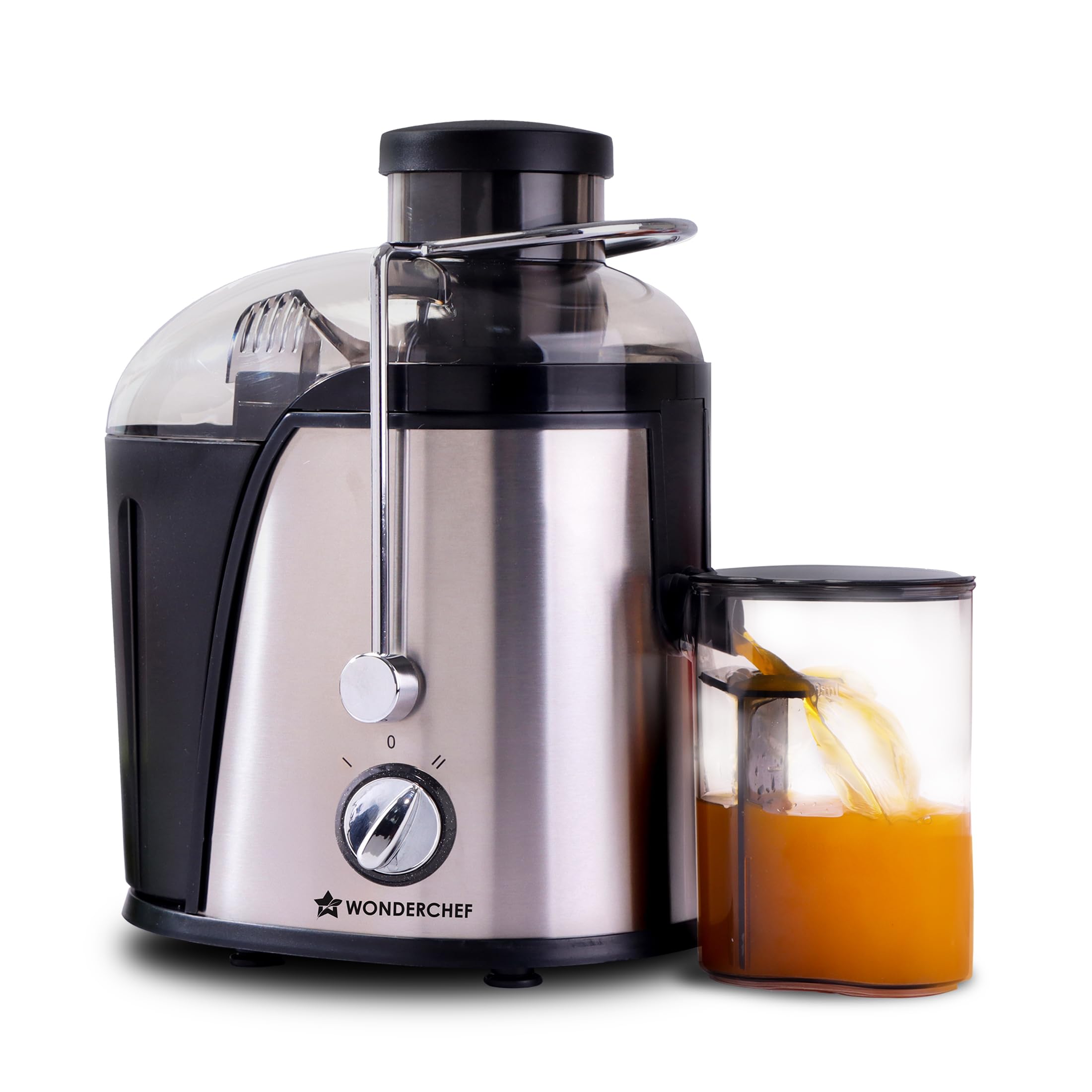 Wonderchef Venezia Centrifugal Juicer For Home | 500W | Fresh Fruit & Vegetable Juice In Seconds | Dual Speed Control | Pulp Sep
