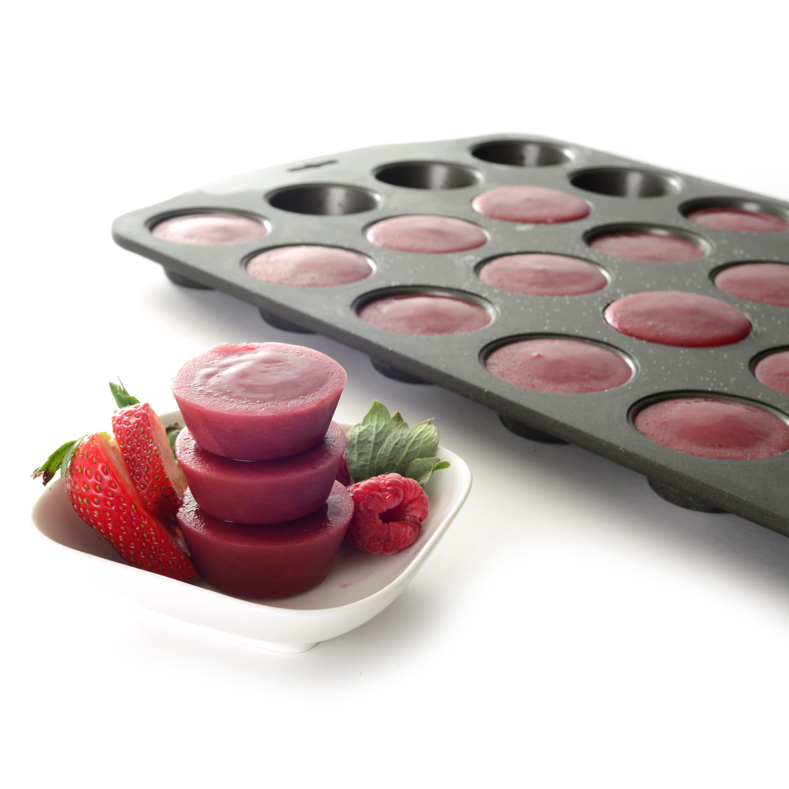 Norpro 24 Mini Muffin Pan, 1 Ea, Shown, 2 Inch Top, Mini, Not Standard Size