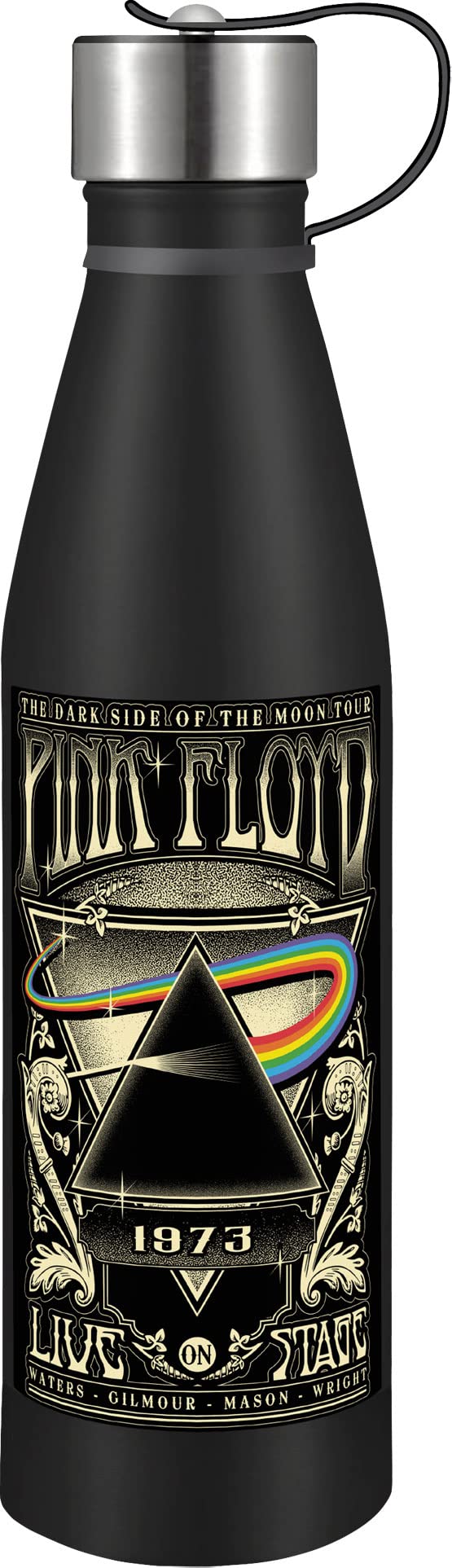 Pink Floyd Dark Side Of The Moon 17 Ounce Stainless Steel Pin Bottle