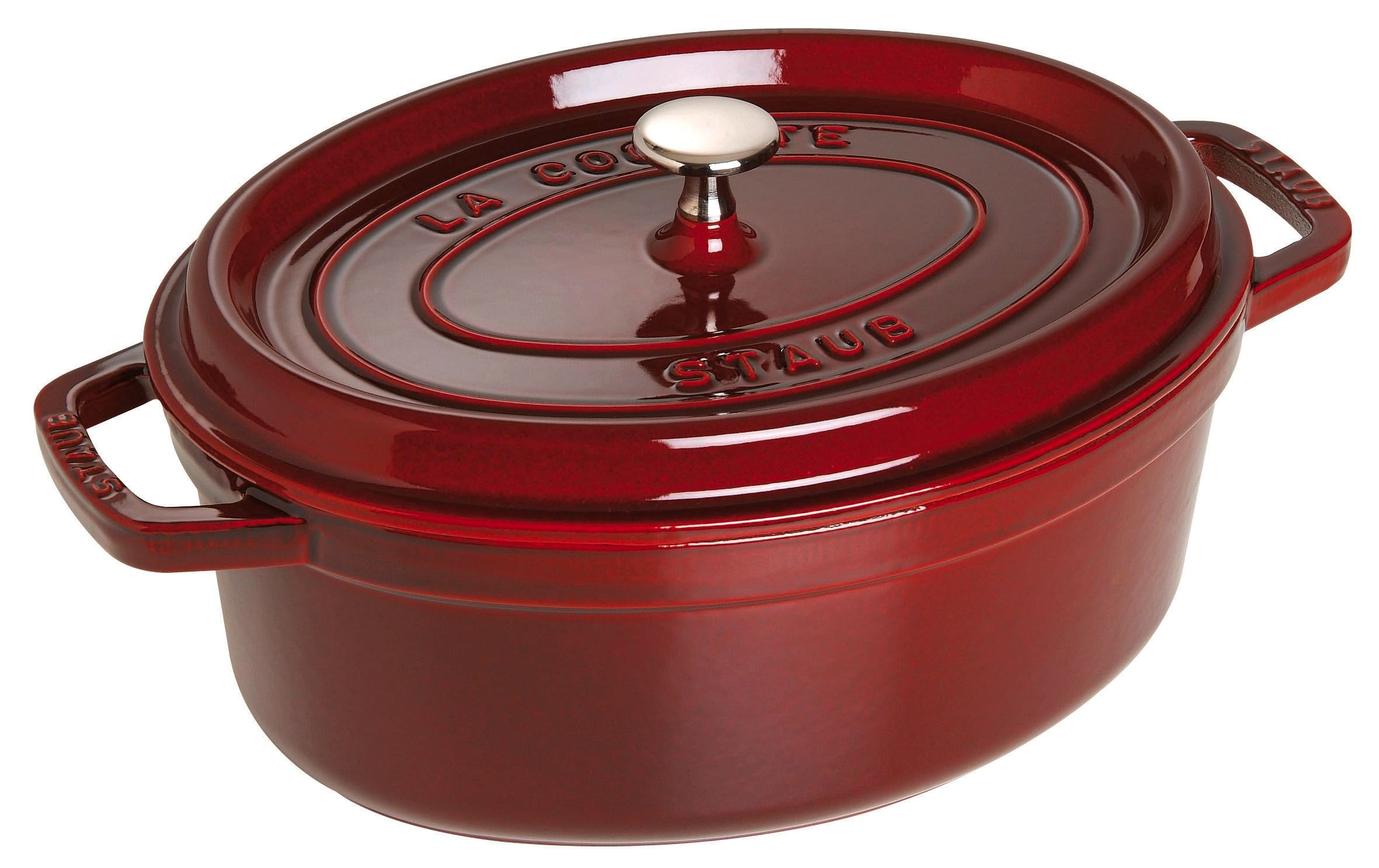 Staub Cocotte Oval 29cm Grenadine red