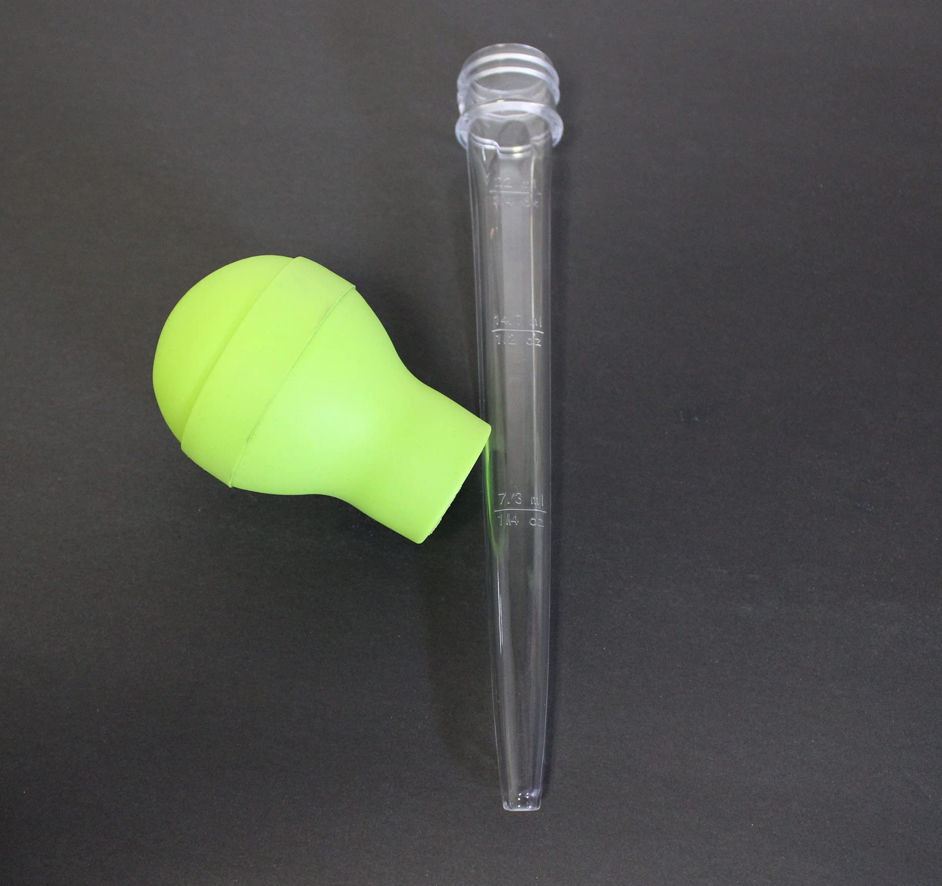 10.5 Inch Turkey Baster For Keeping Meat Moist And Full Of Flavor (Green)