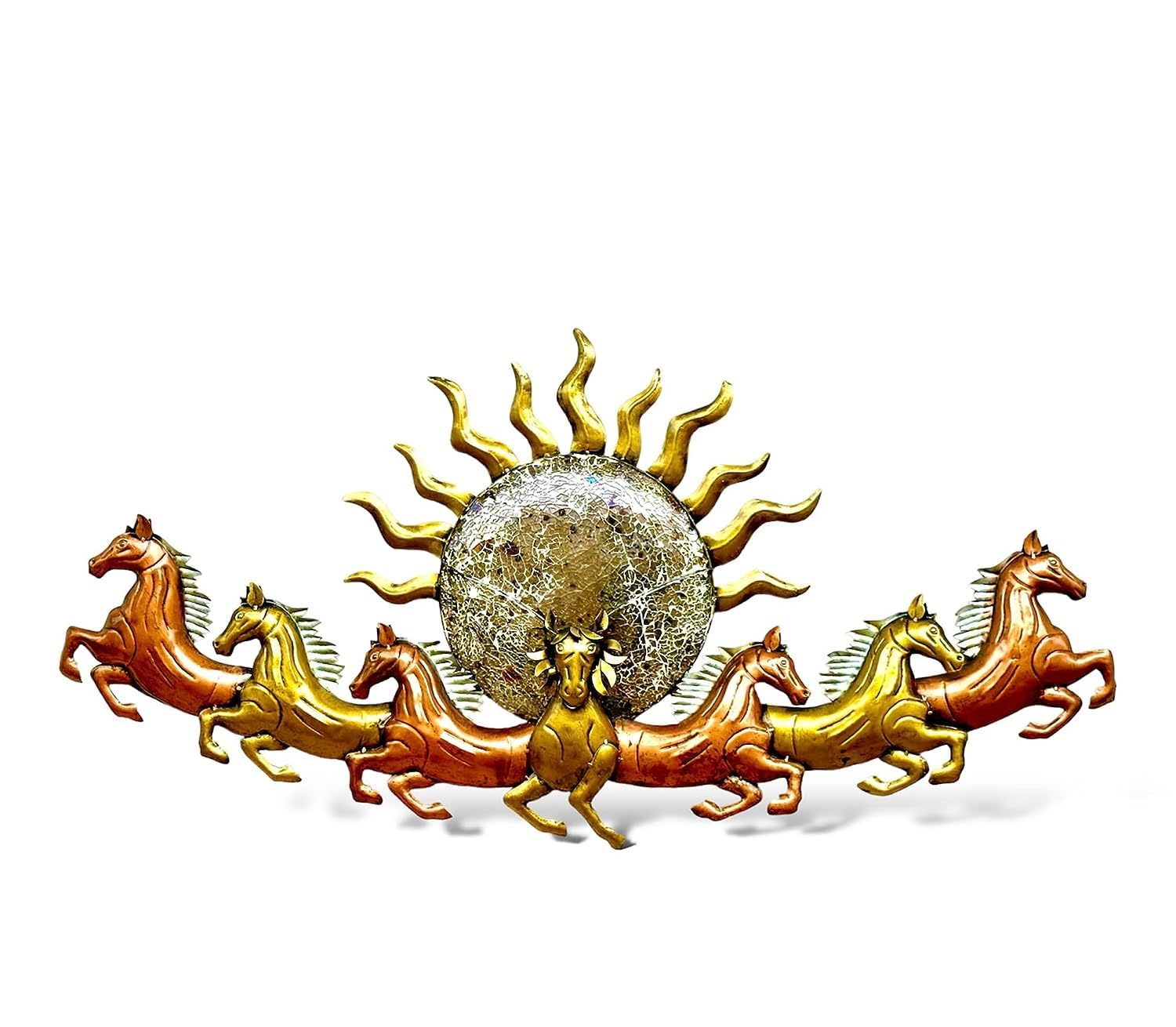 Rsn Metal Wall Art Frame, Wall Hangings For Home Decoration, Wall Sculpture For Living Room, Wall Hanging Decorative Items For B