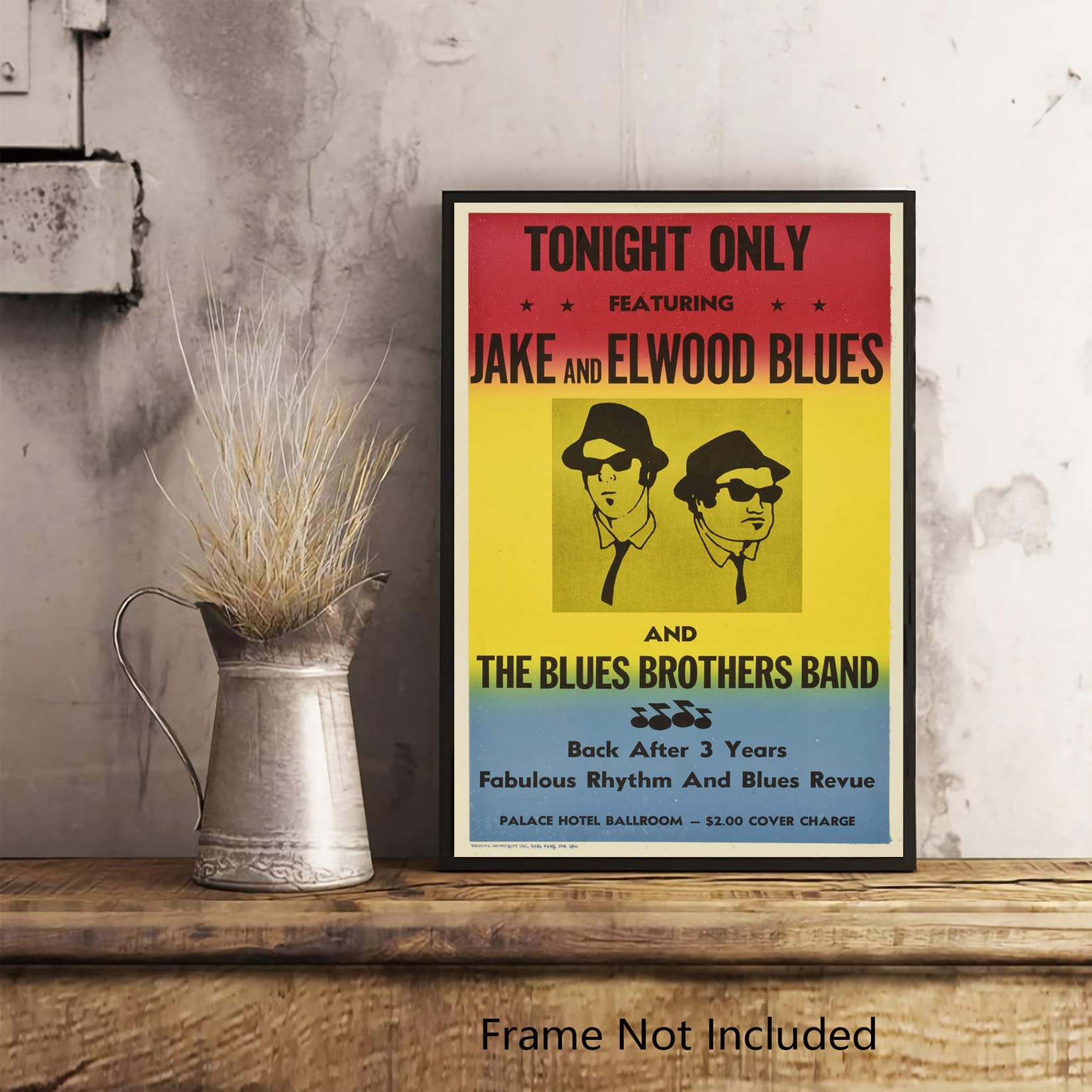 The Blues Brothers In Concert Poster Frameless Gift 12''X 18'' (30Cm X 46Cm)-Lt-046