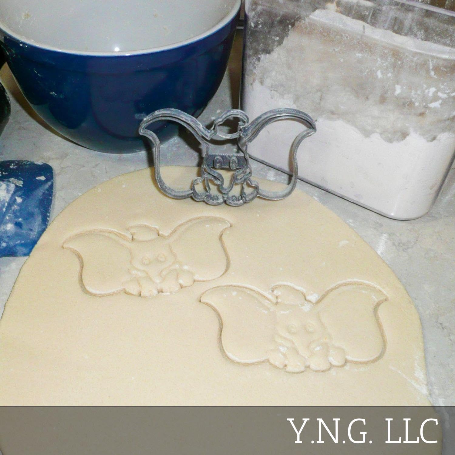 Inspired By Dumbo Circus Elephant Jumbo Jr Kids Movie Character Cookie Cutter Made In Usa Pr988
