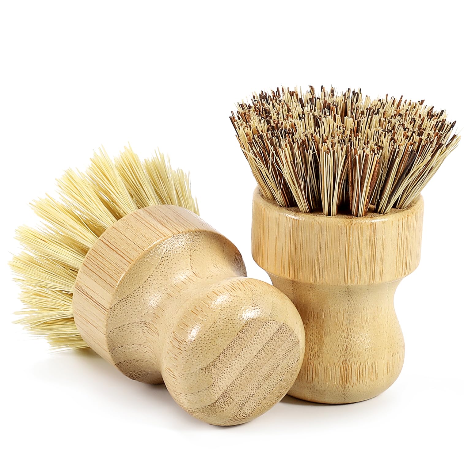DEBETOOL Bamboo Dish Brush, 2Pack