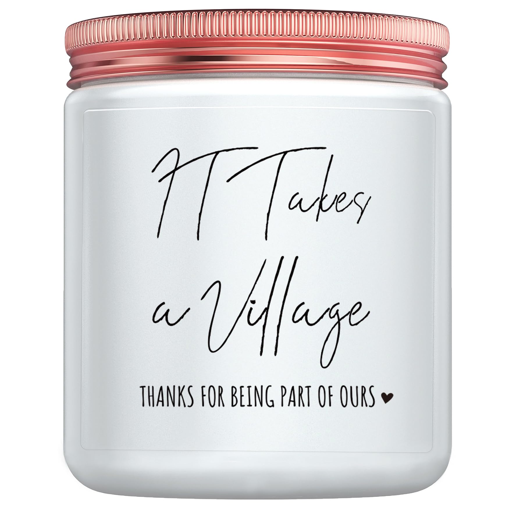 Thank You Gifts for Women - Teacher Appreciation Gifts, Thanksgiving Gifts, Candle Gifts for Nanny Babysitter Coach, Day Care Gi