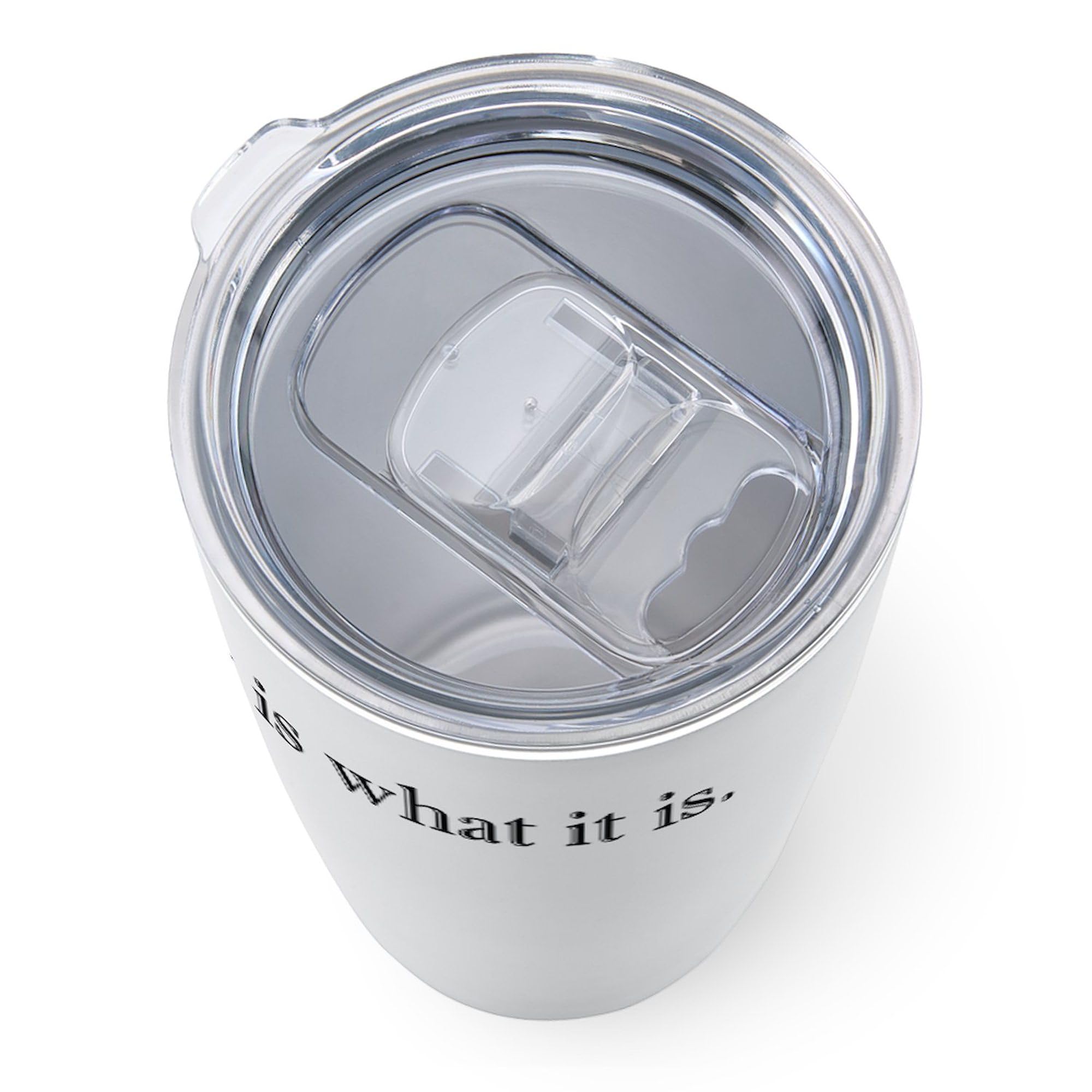 Cafepress It Is What It Is Stainless Steel Travel Mug 20 Oz. Insulated Stainless Steel Coffee Tumbler
