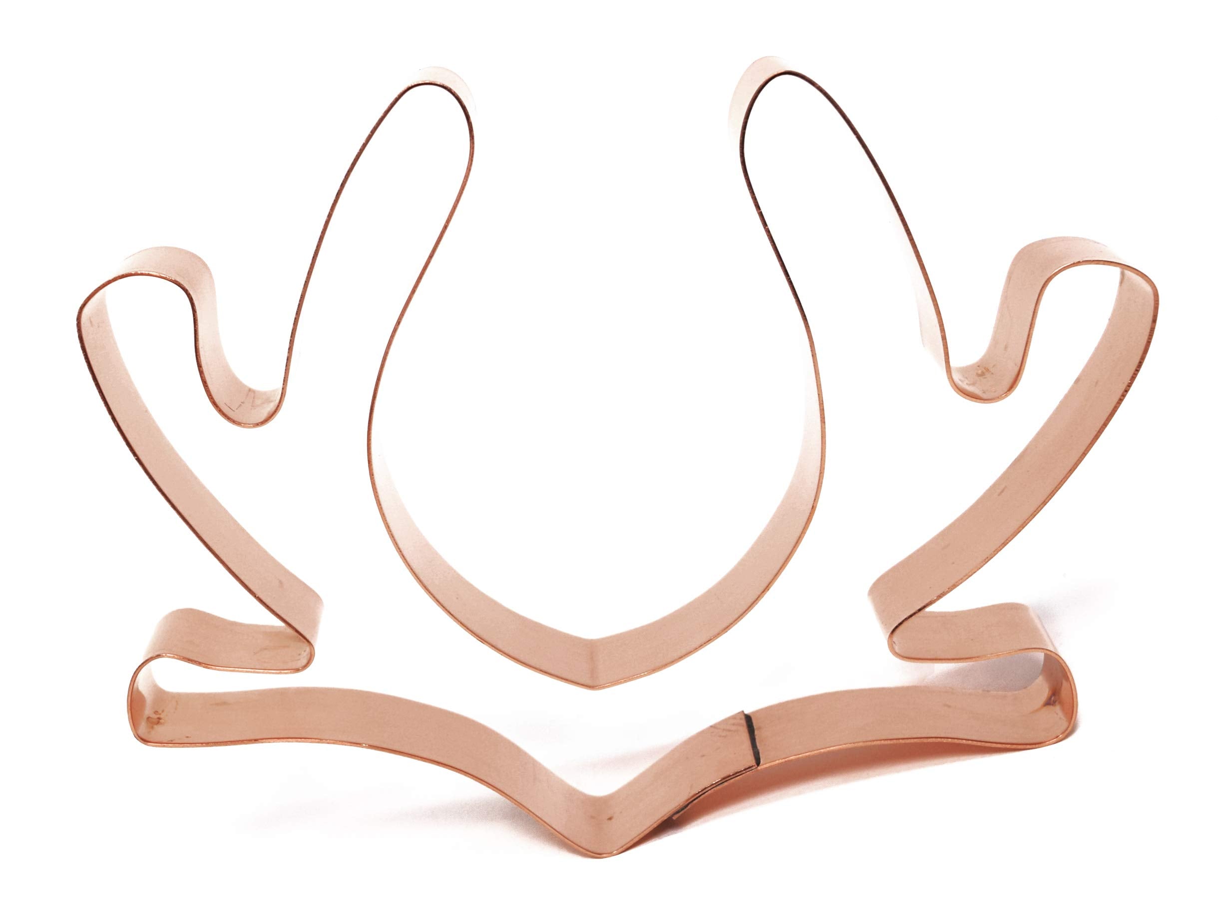 Deer Antlers Metal Cookie Cutter, 5.75 X 4.5 Inches