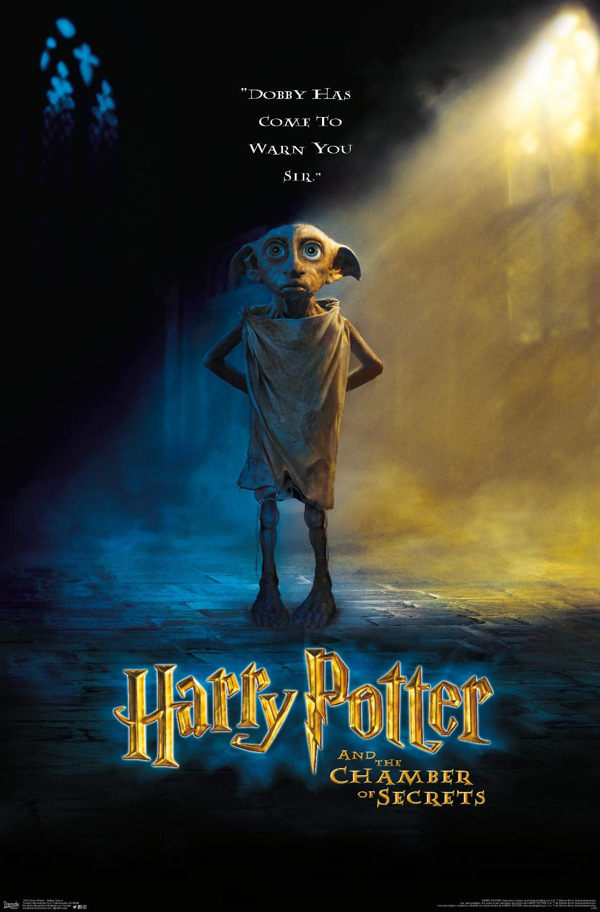 Trends International Harry Potter And The Chamber Of Secrets - Dobby One Sheet Wall Poster, 22.375'' X 34'', Premium Unframed Ve